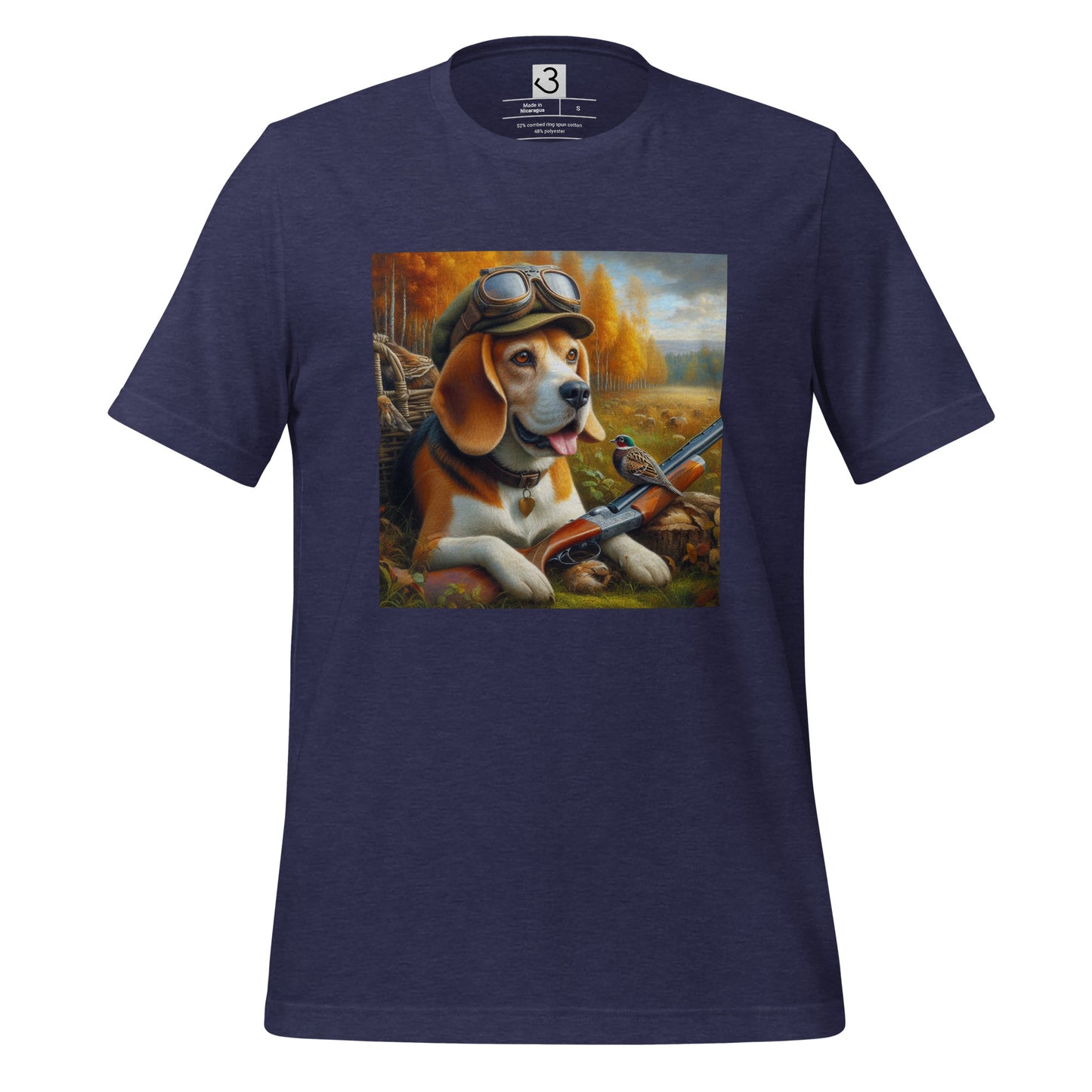 Camiseta beagle campo