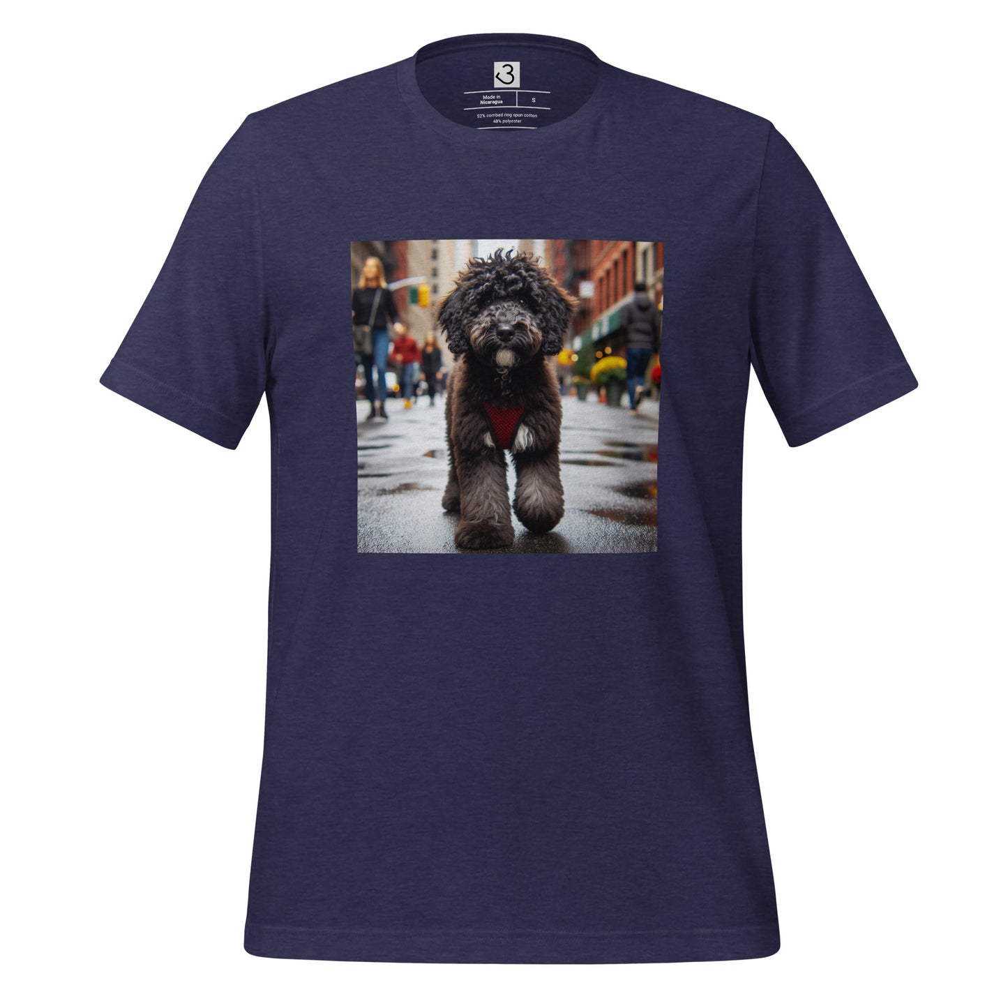 Camiseta water dog walking