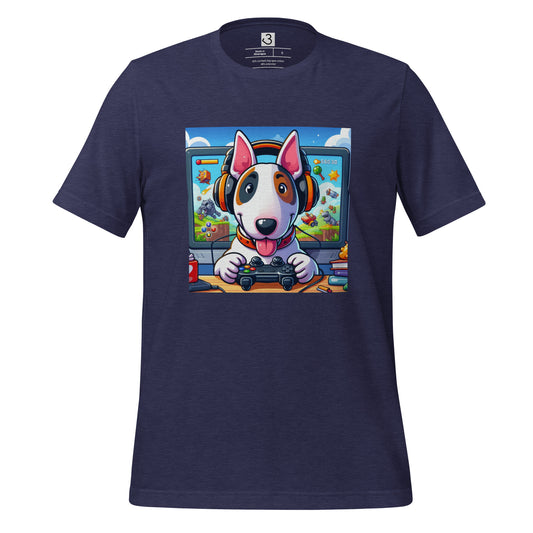 Camiseta bull terrier gamer