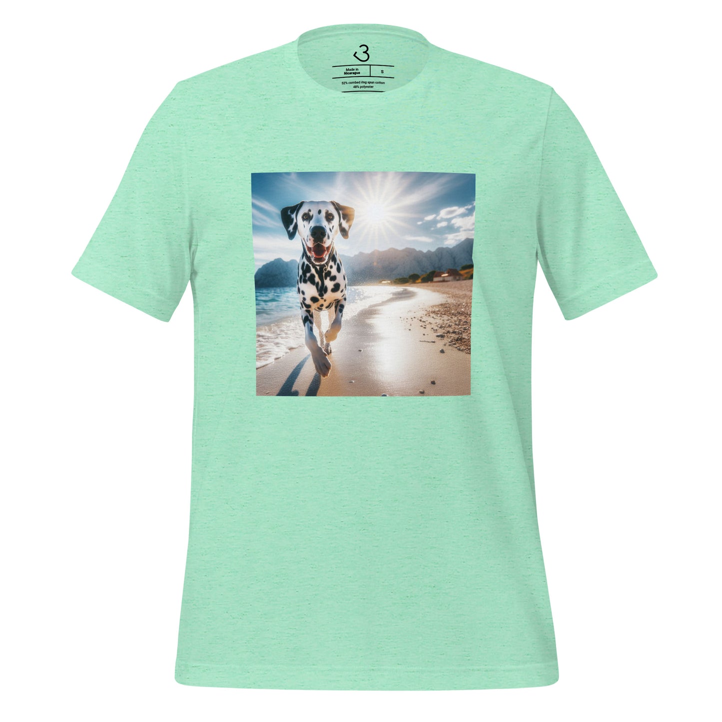 Camiseta dálmata beach