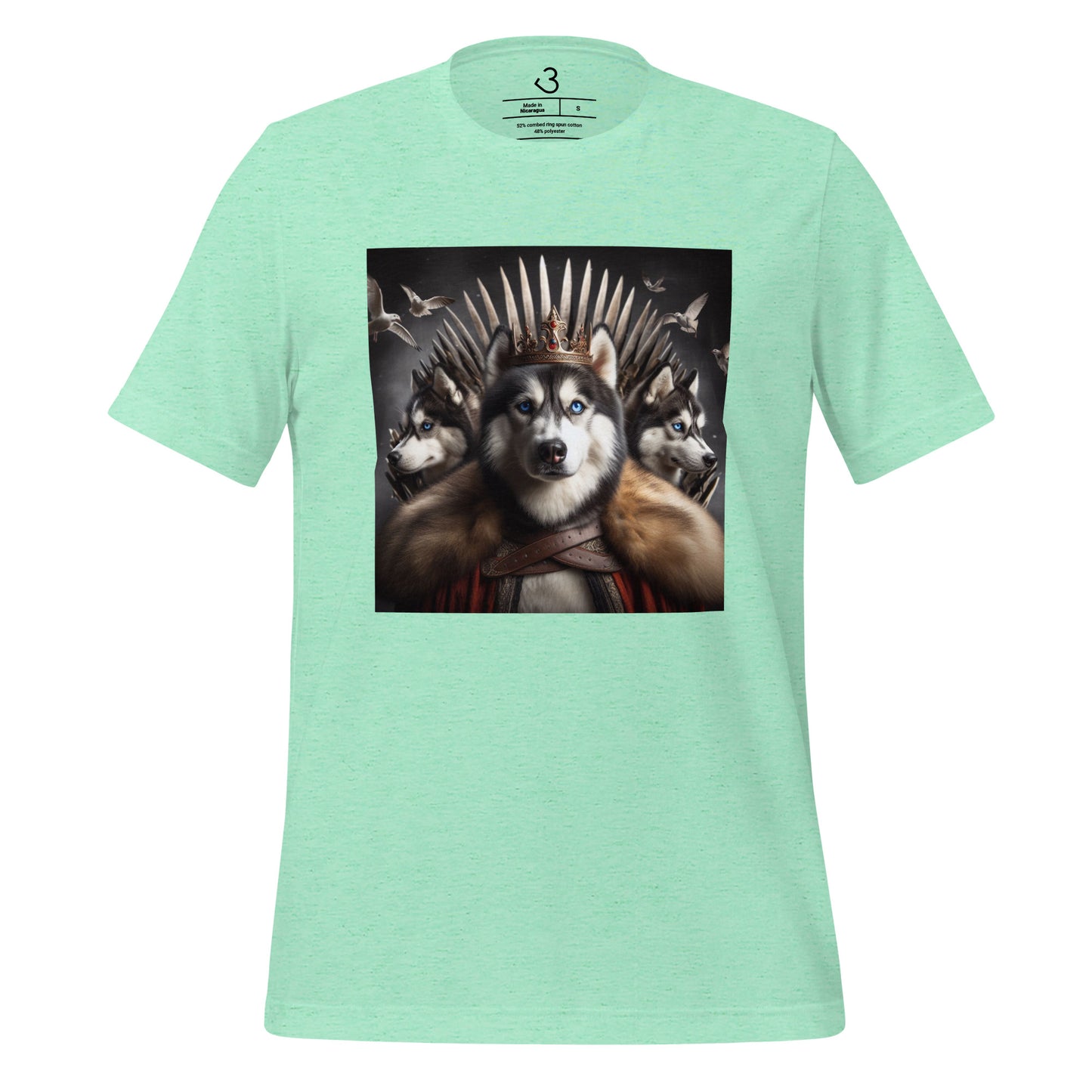 Camiseta husky trono