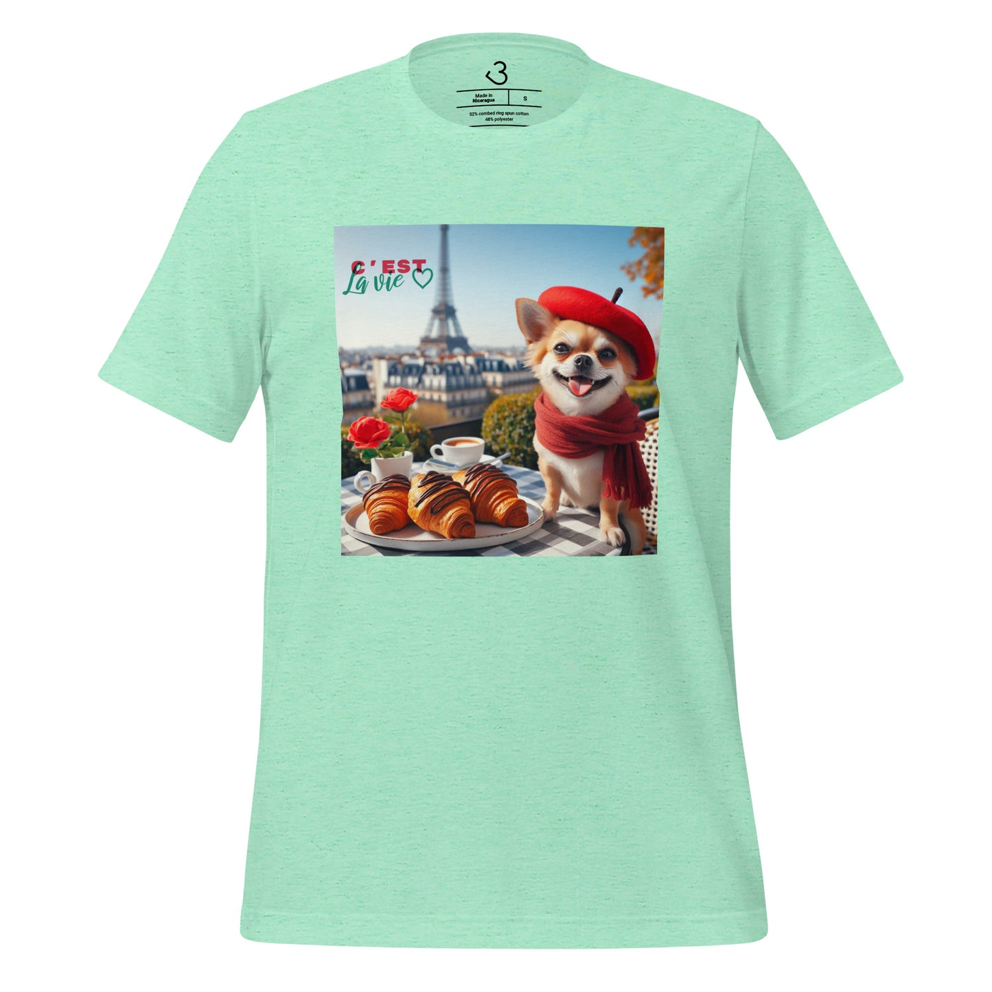 Camiseta chihuahua París