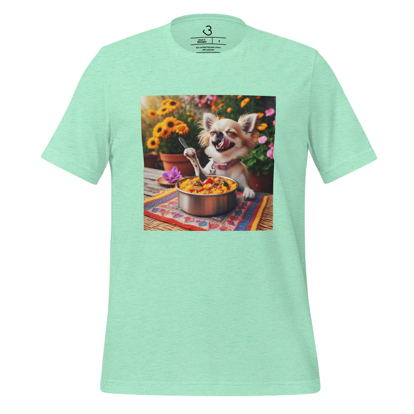 Camiseta chihuahua paella