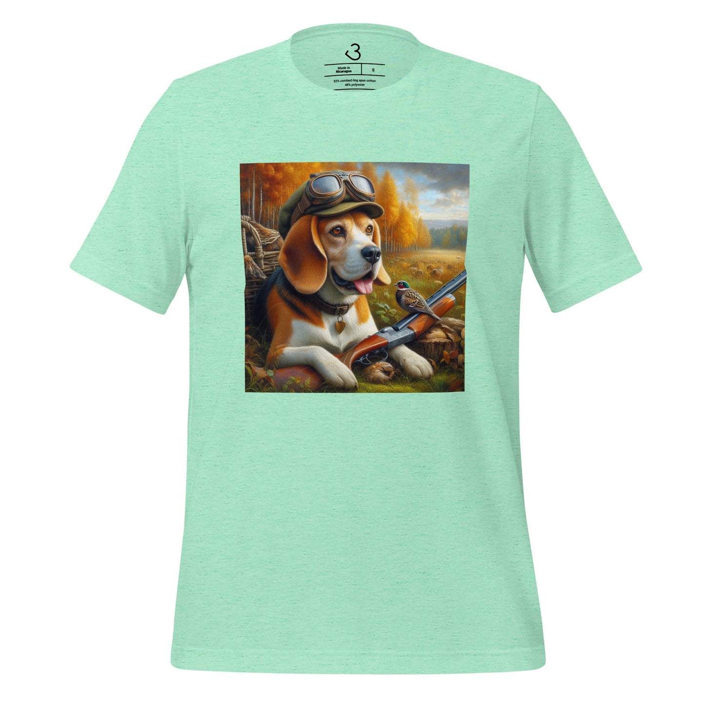 Camiseta beagle campo