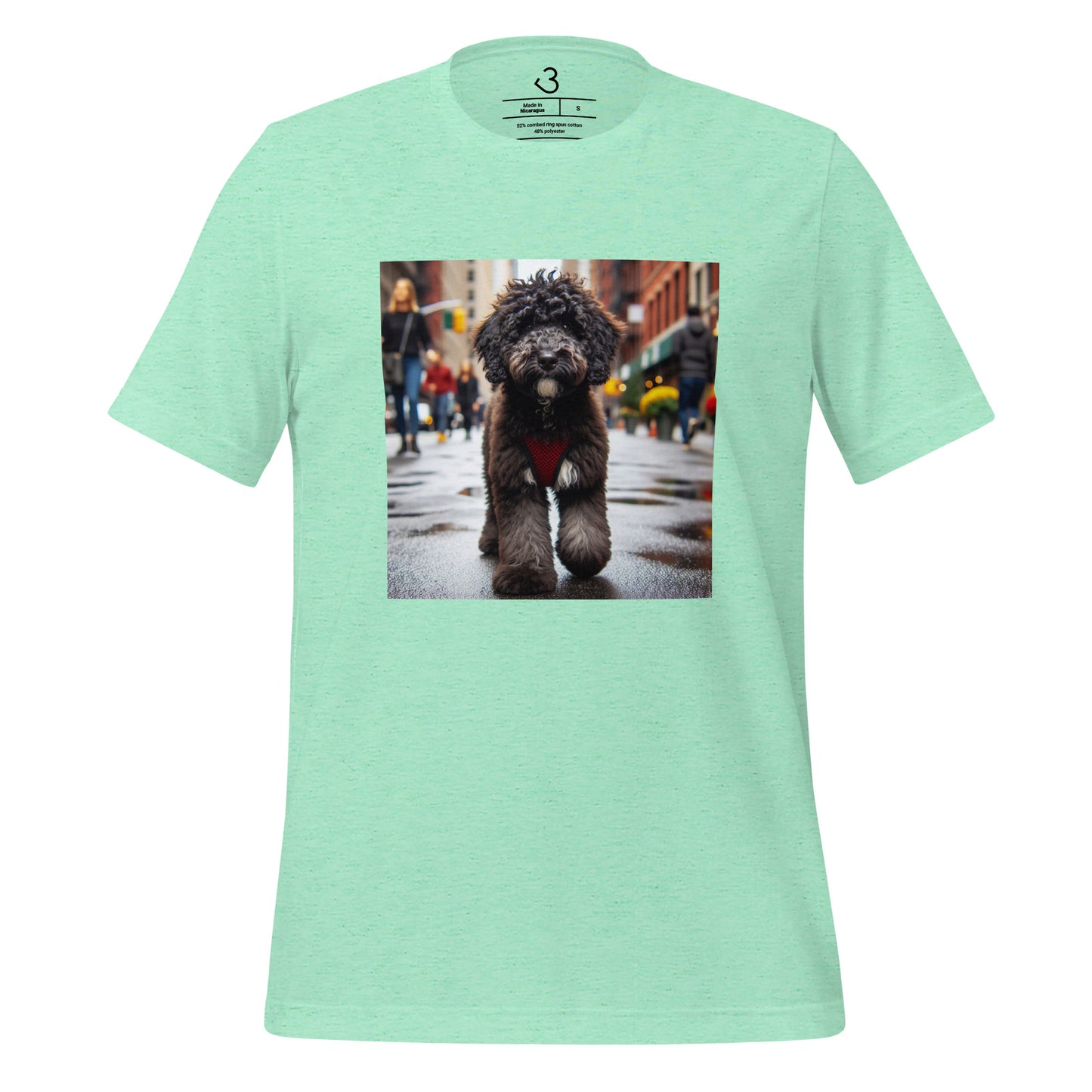 Camiseta water dog walking