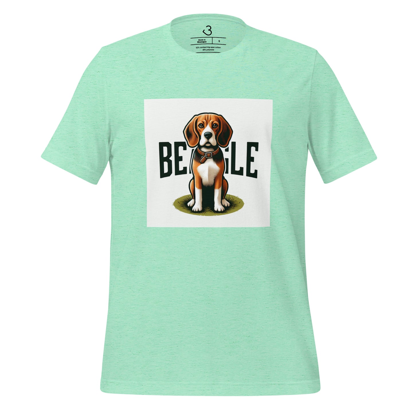 Camiseta beagle letras