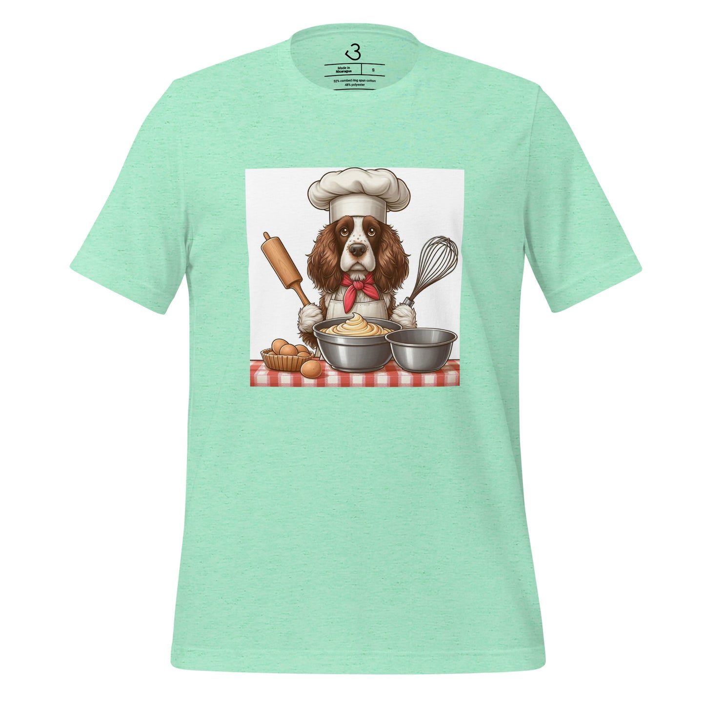 Camiseta cocker cocinero