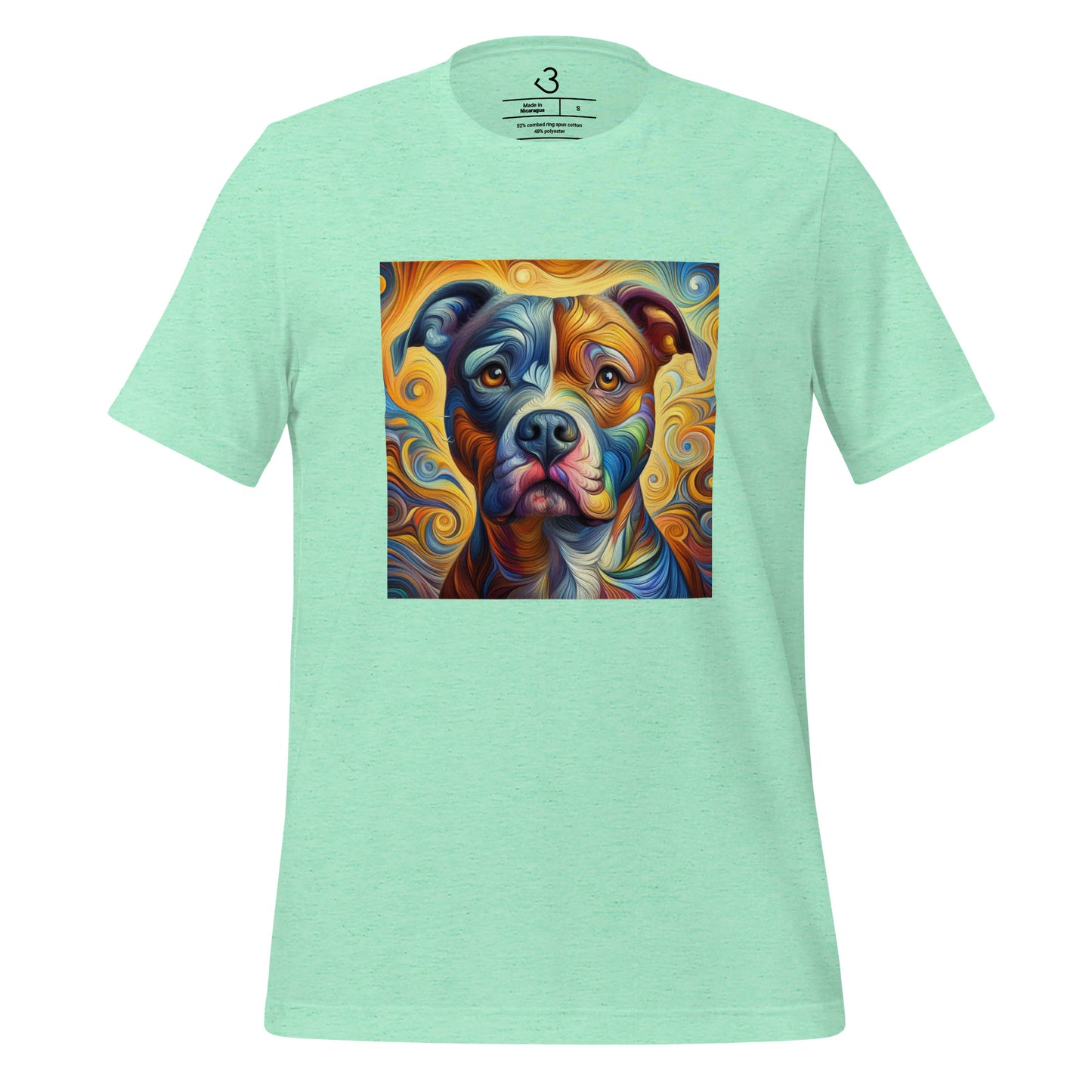 Camiseta pitbull color