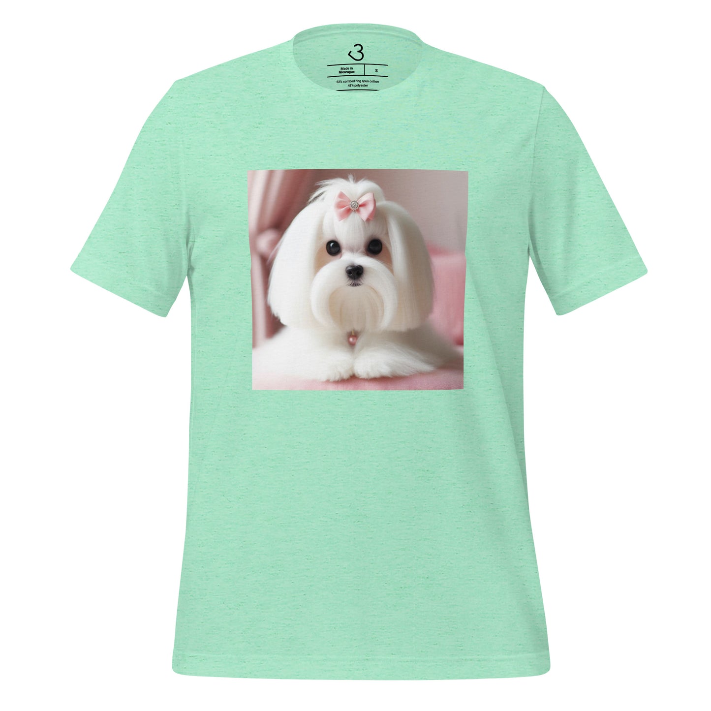 Camiseta bichón maltés princesa