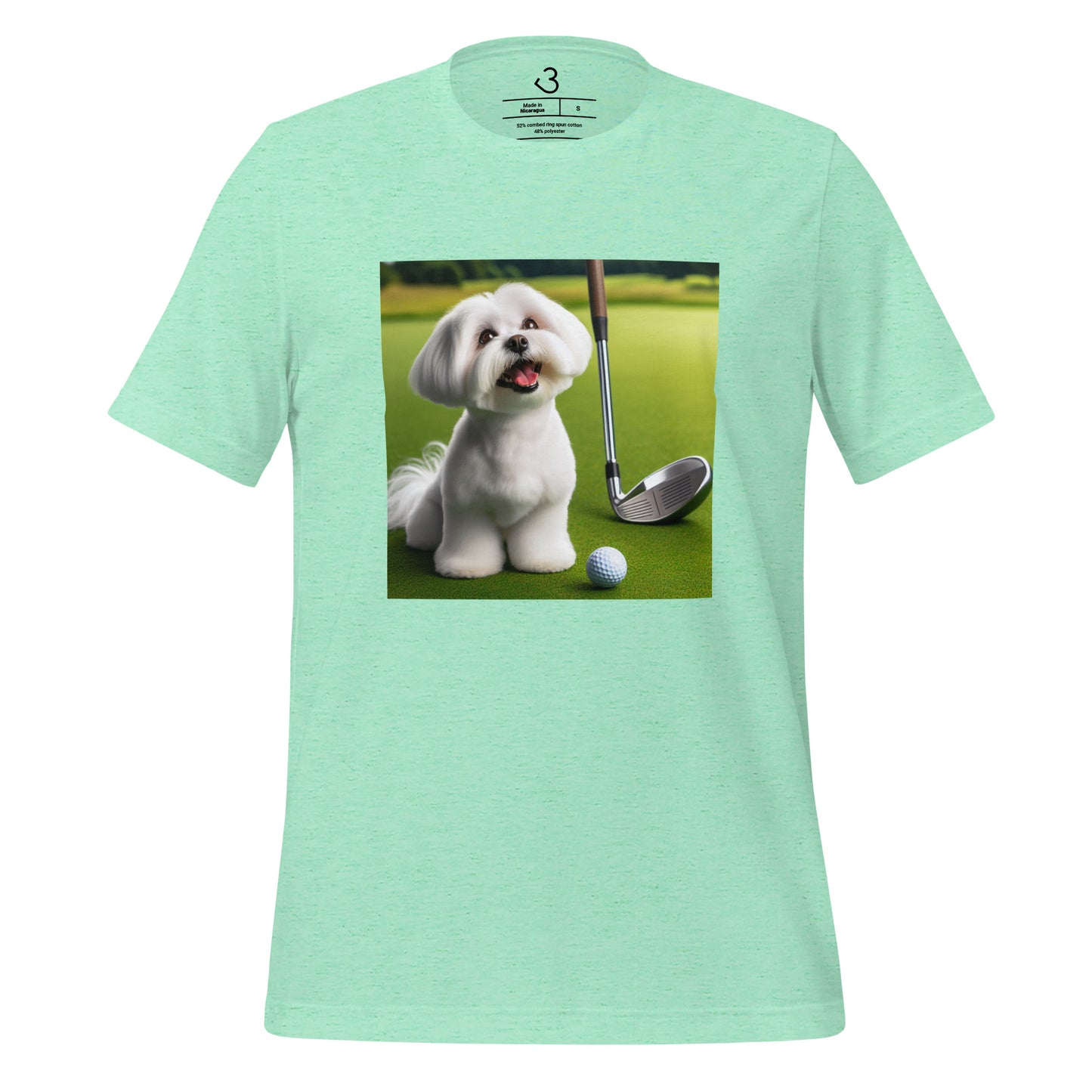 Camiseta bichón maltés golf