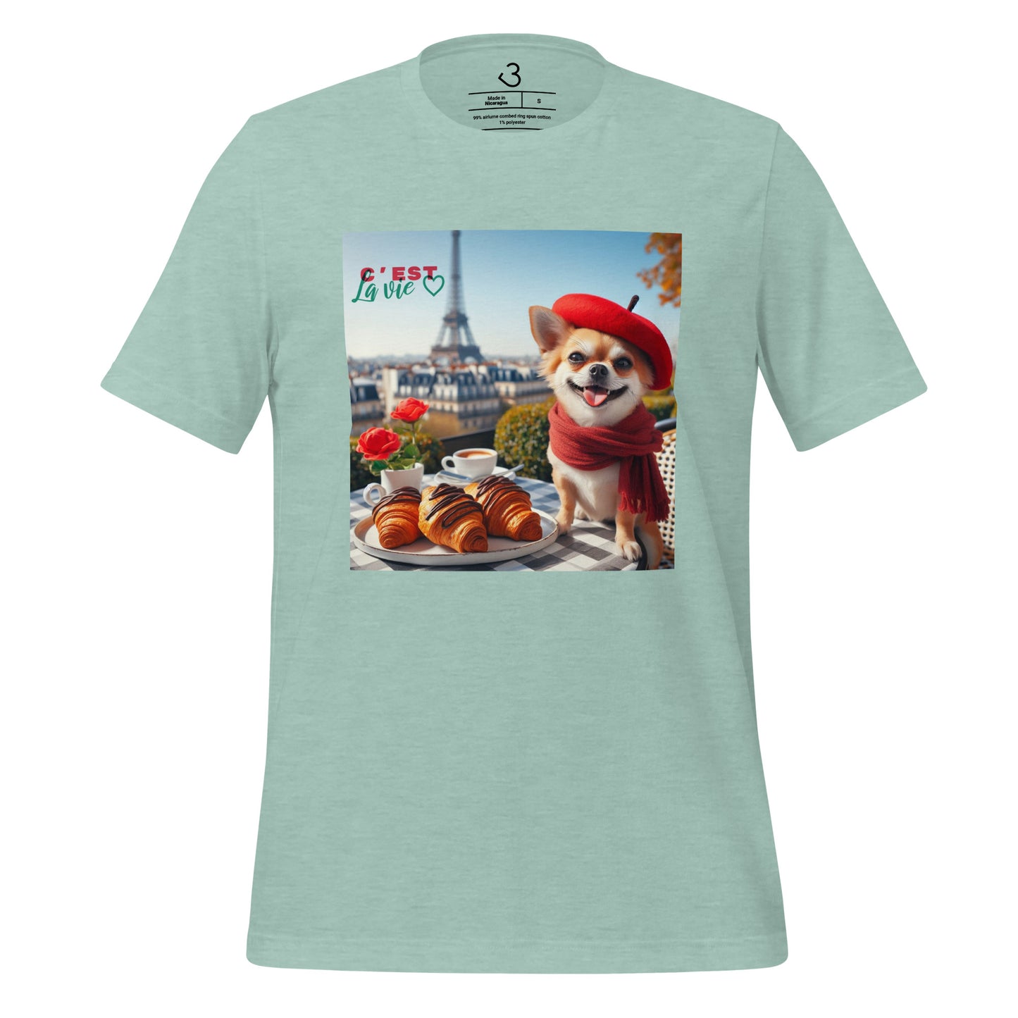 Camiseta chihuahua París