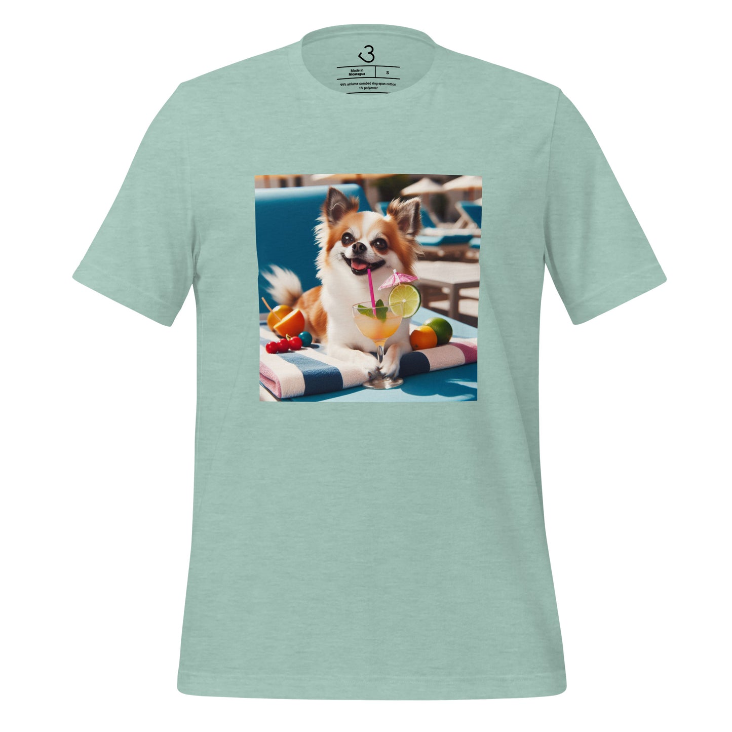 Camiseta chihuahua cocktail