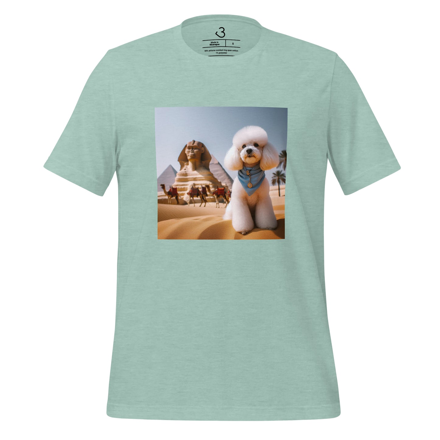 Camiseta caniche Egipto