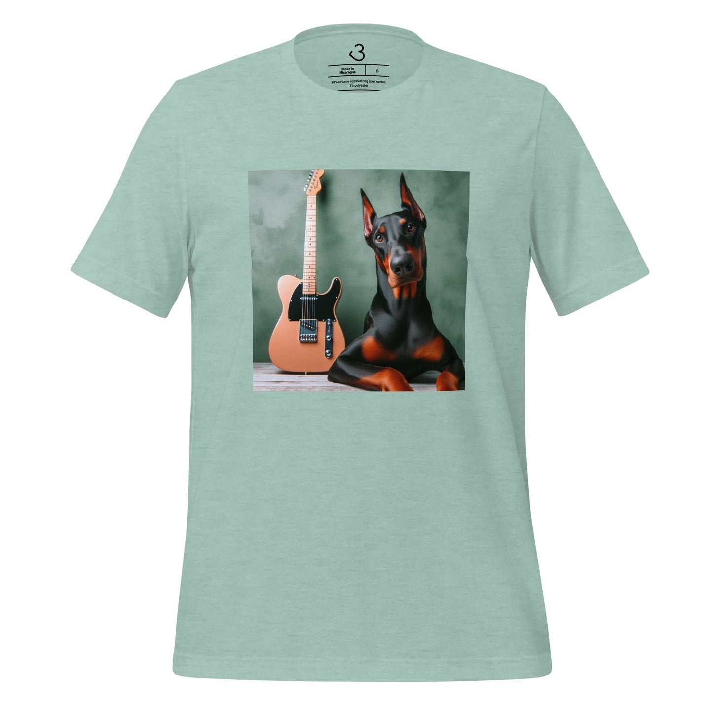 Camiseta Dóberman guitar