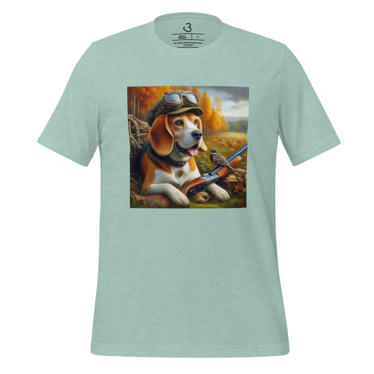 Camiseta beagle campo