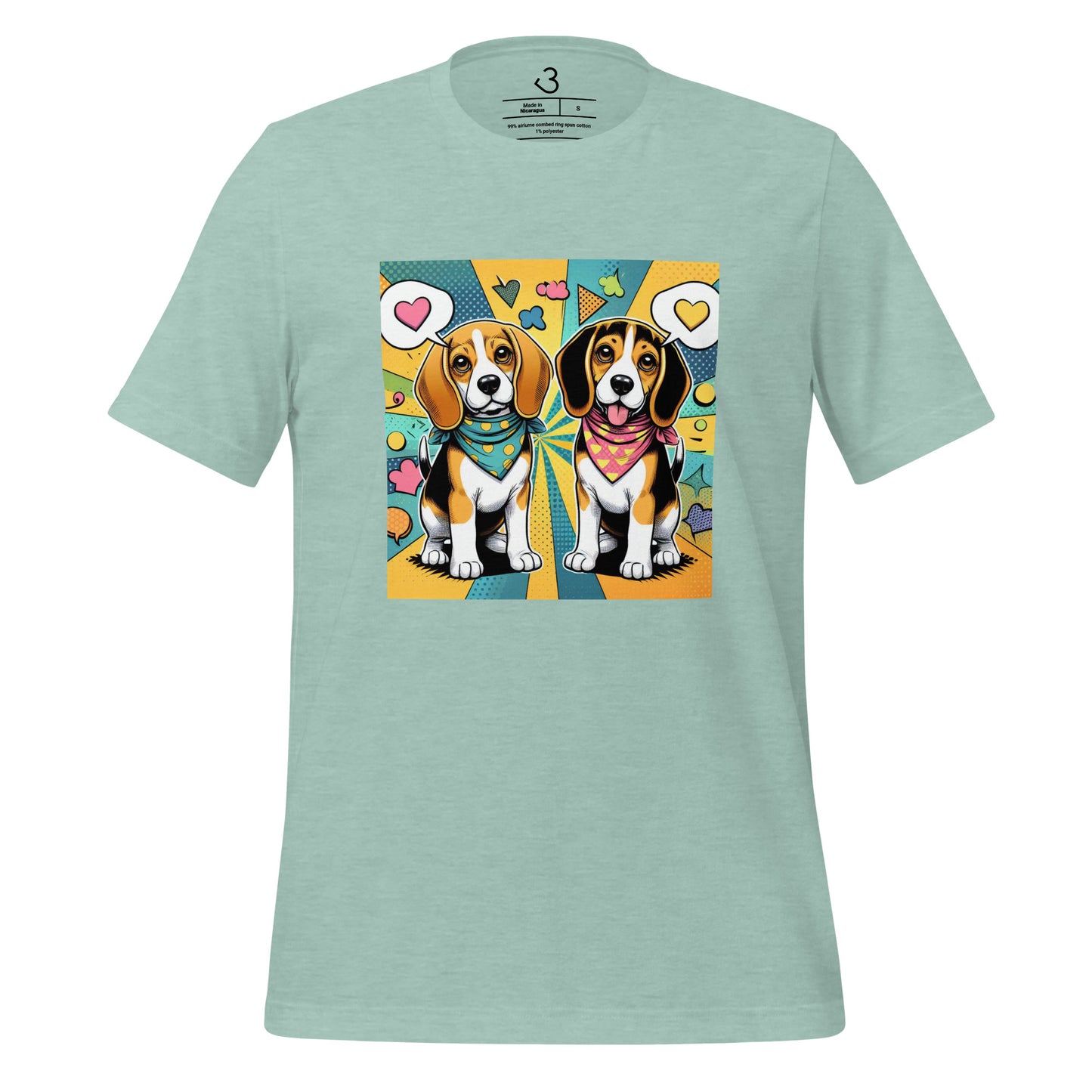 Camiseta beagle love