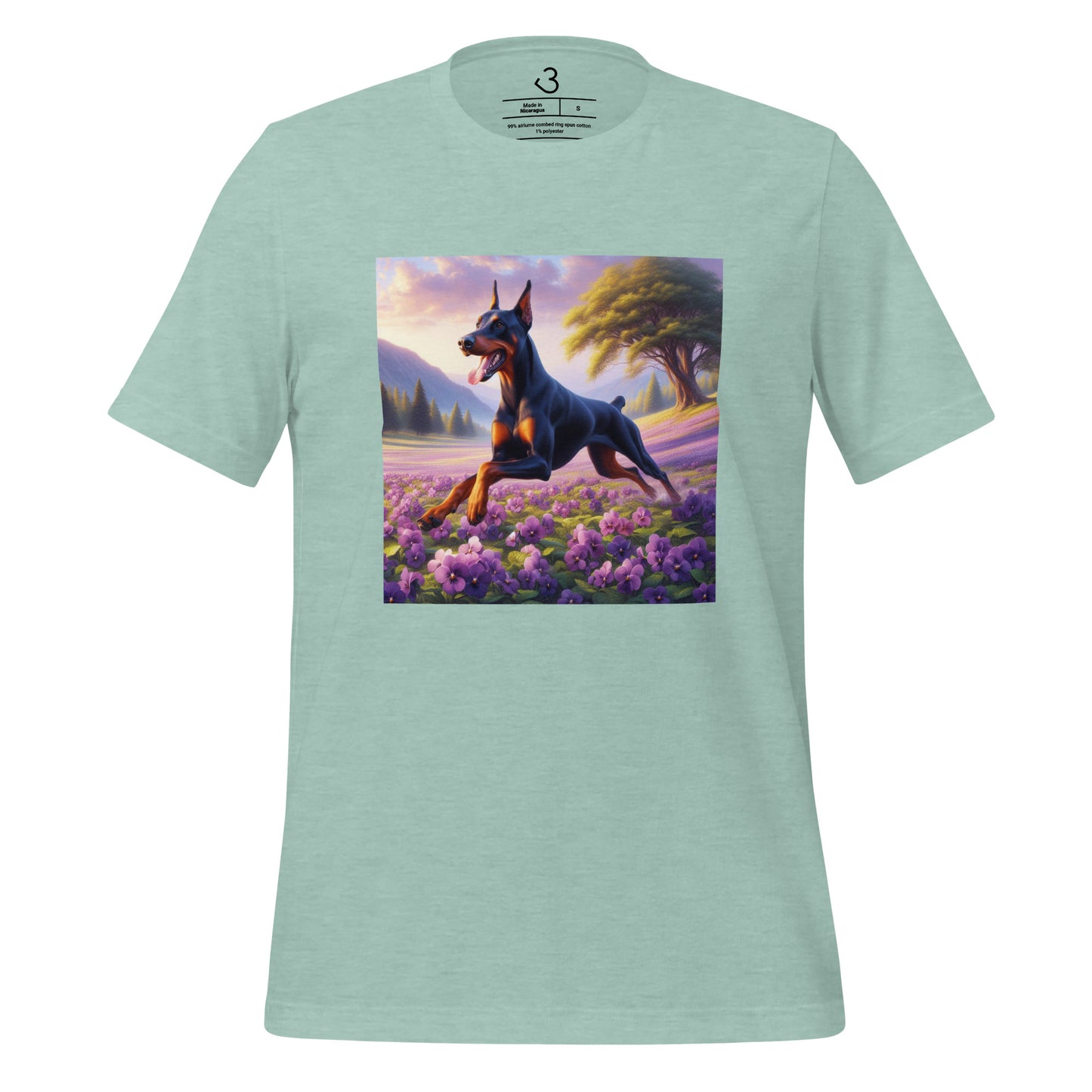 Camiseta Dóberman nature