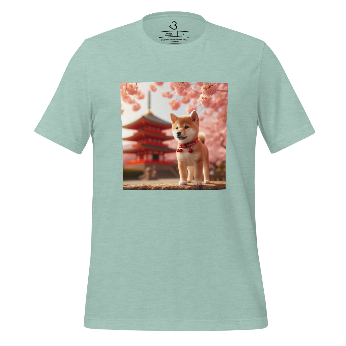 Camiseta shiba inu puppy