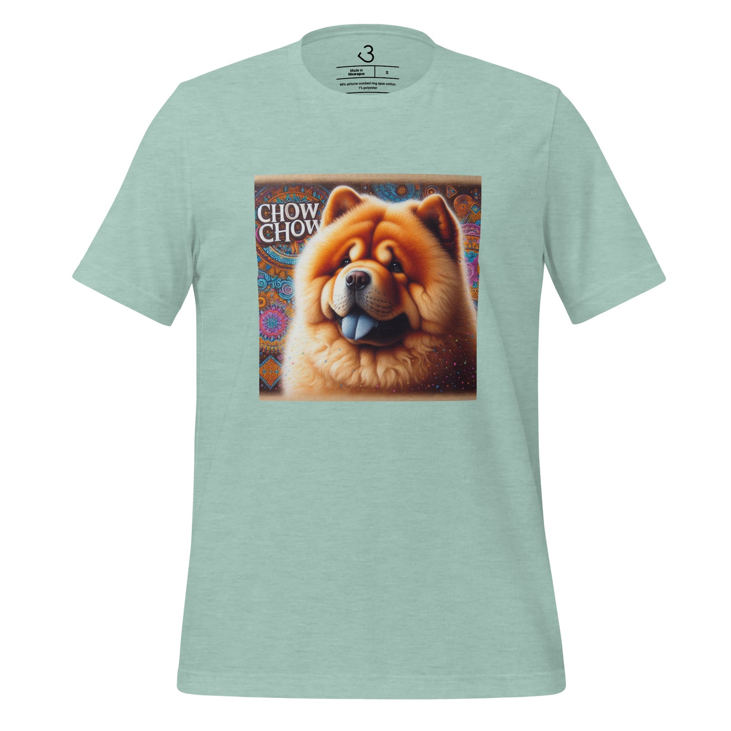 Camiseta chow chow color