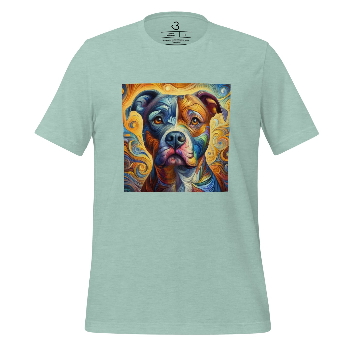 Camiseta pitbull color