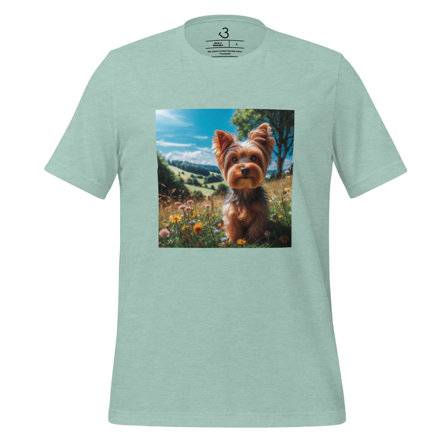 Camiseta yorkshire sunny