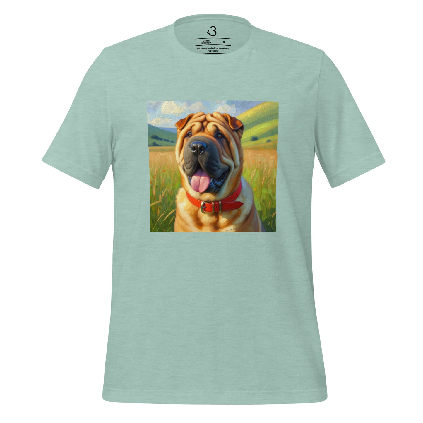 Camiseta shar pei power