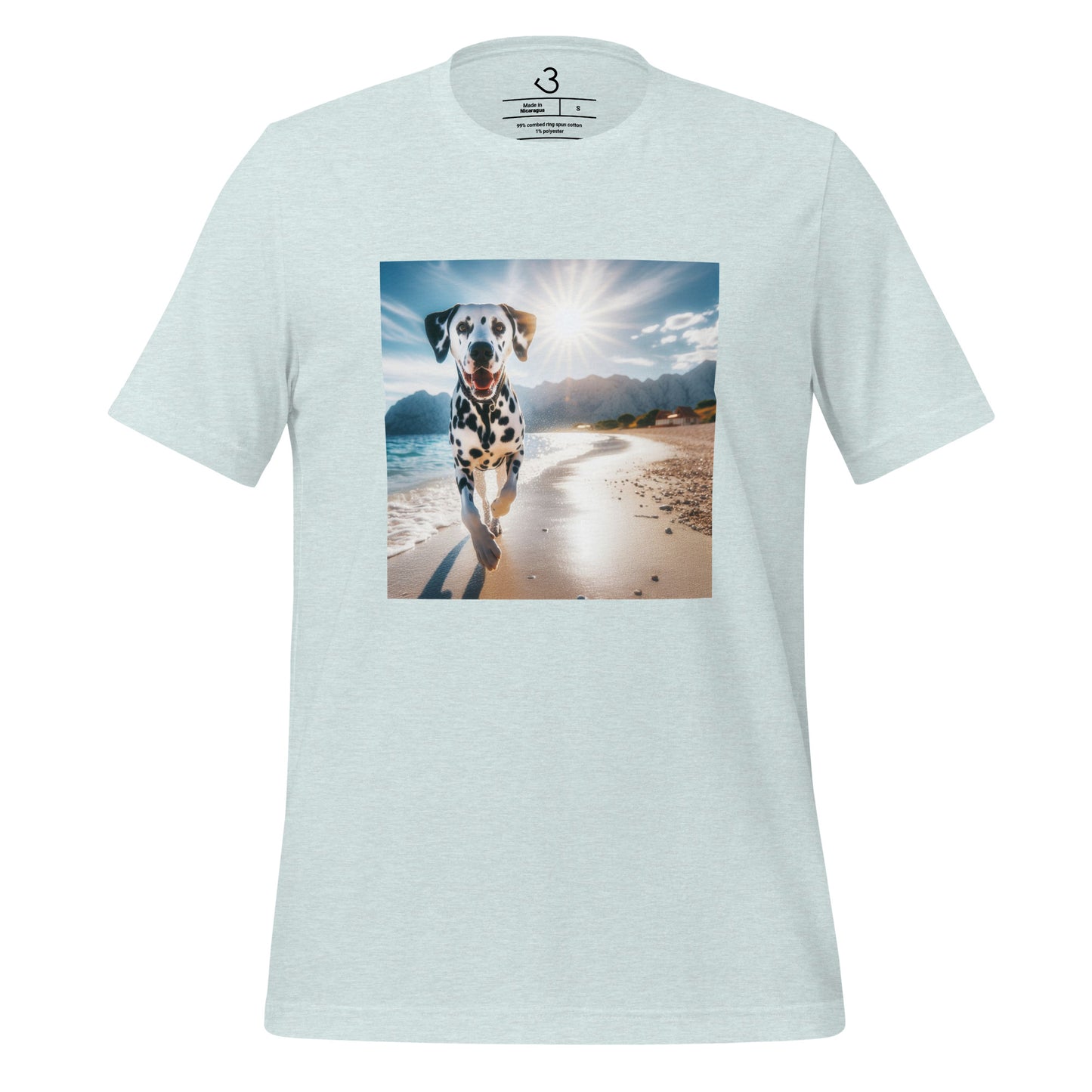 Camiseta dálmata beach