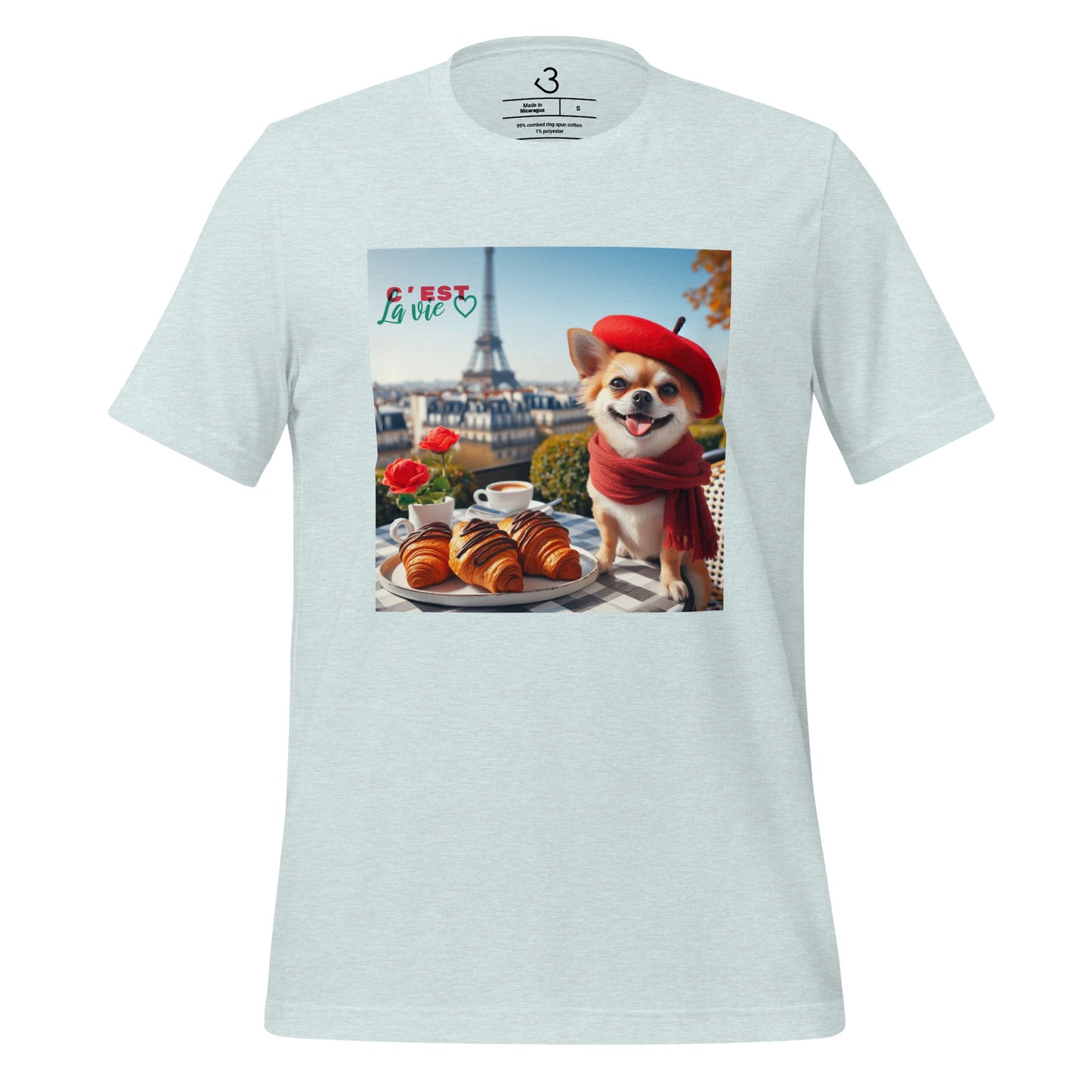 Camiseta chihuahua París