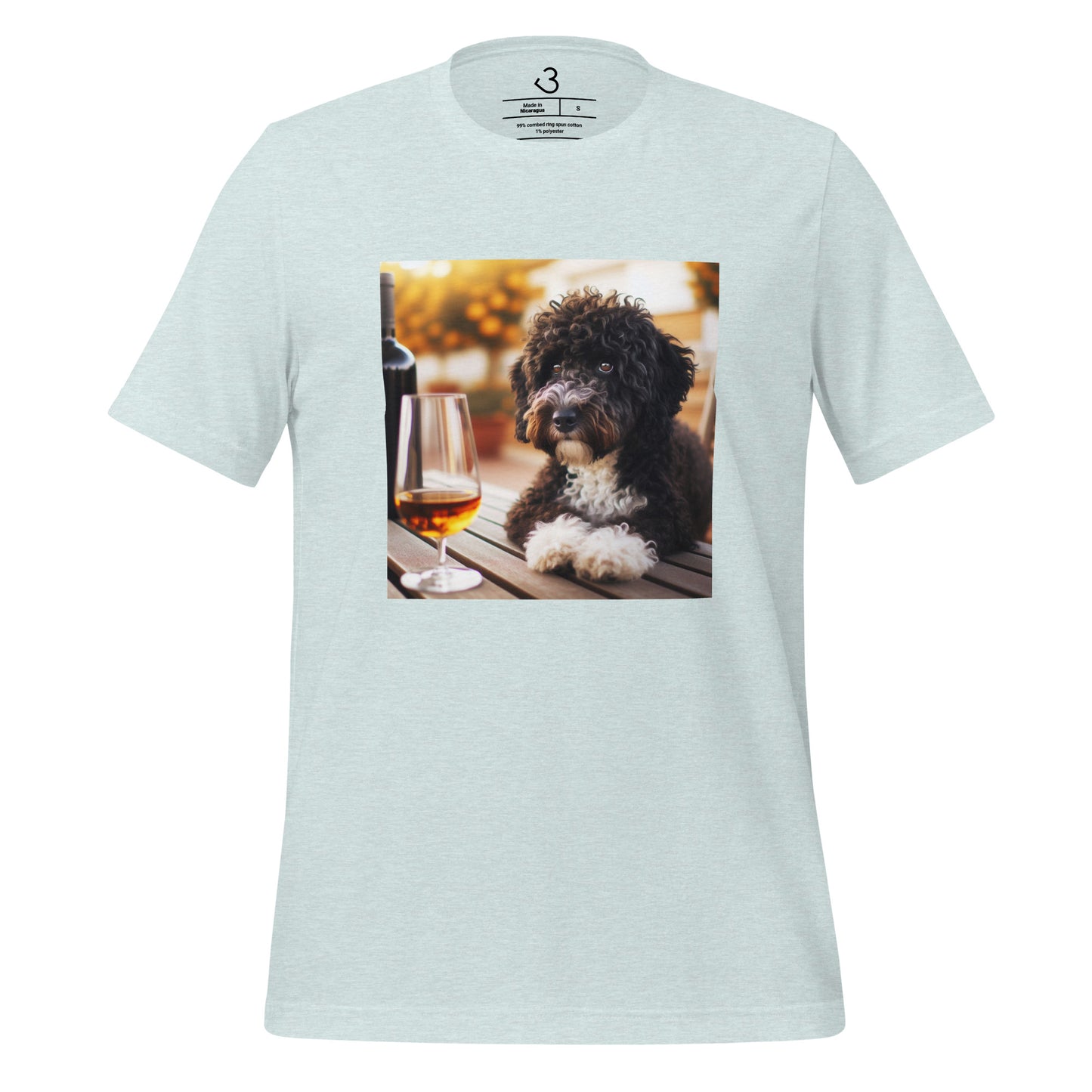 Camiseta water dog wine Jerez