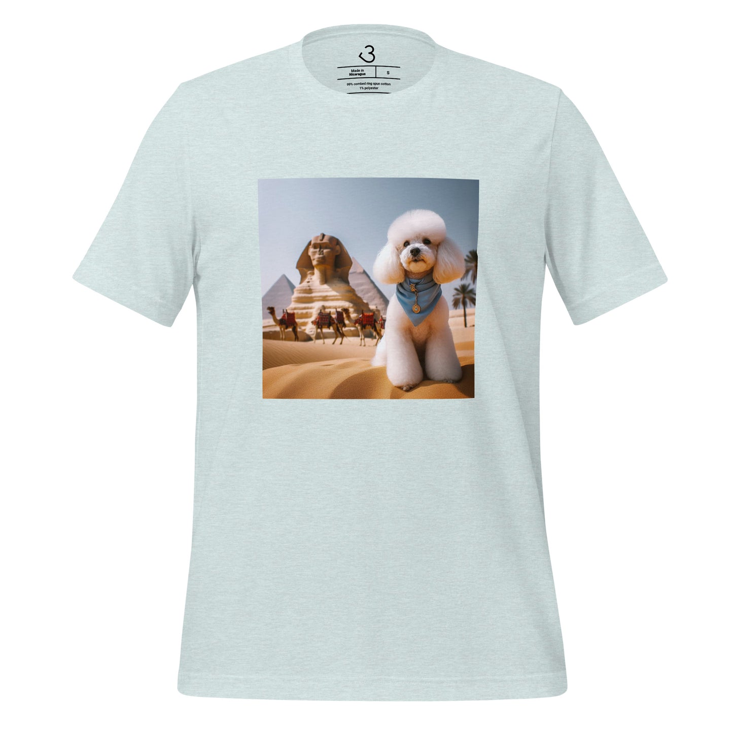 Camiseta caniche Egipto