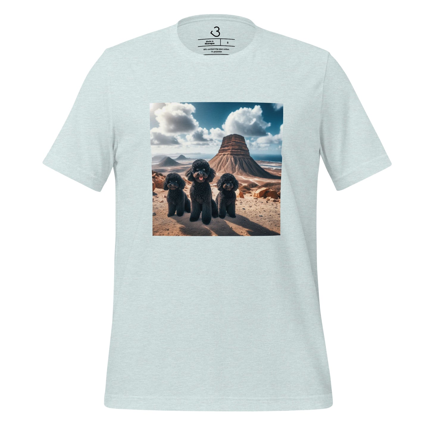 Camiseta caniche three