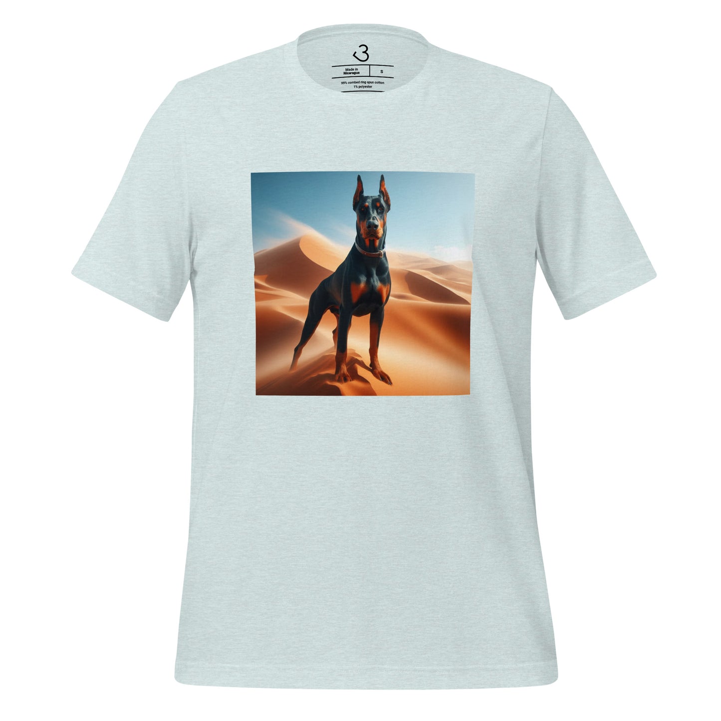 Camiseta Dóberman sand