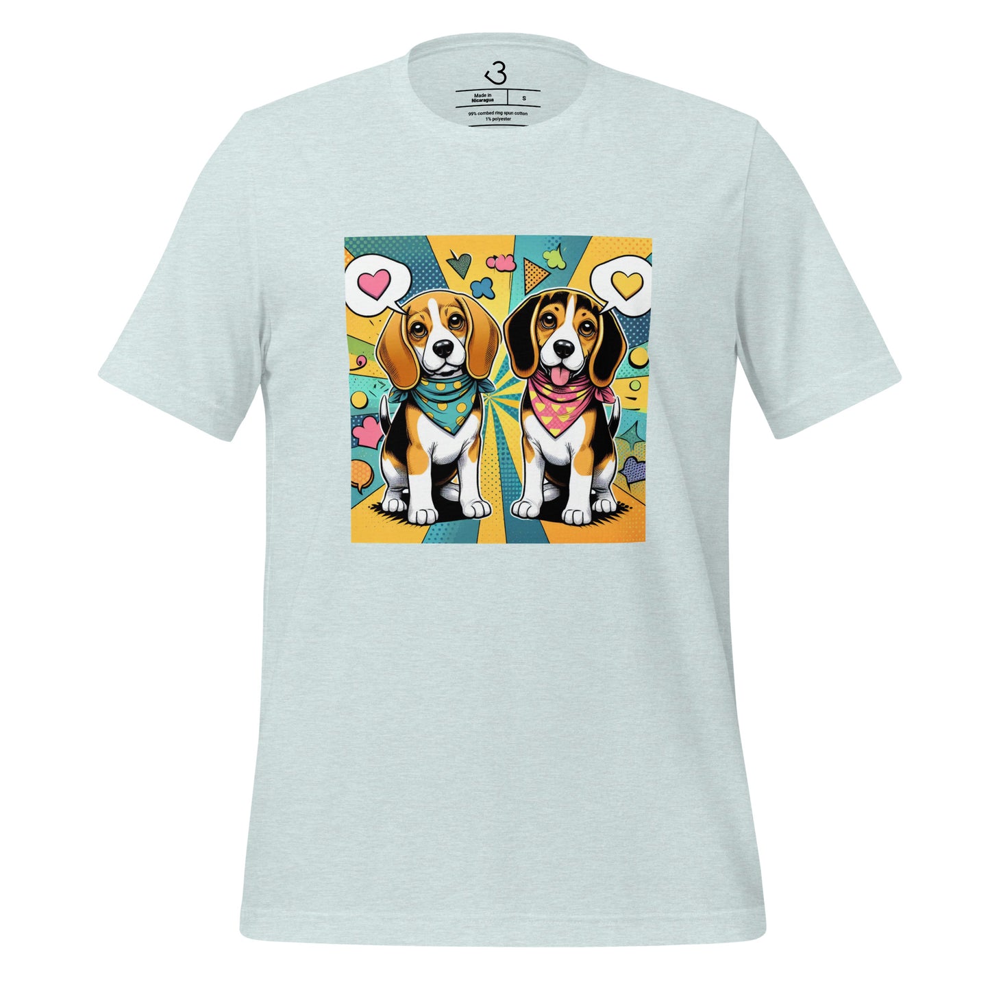 Camiseta beagle love