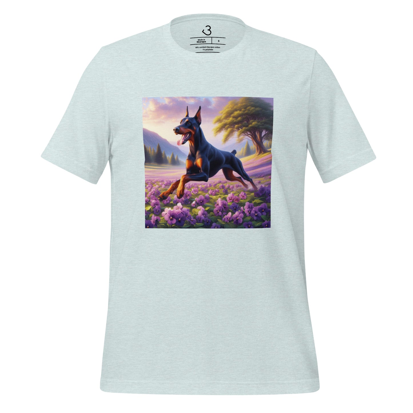 Camiseta Dóberman nature