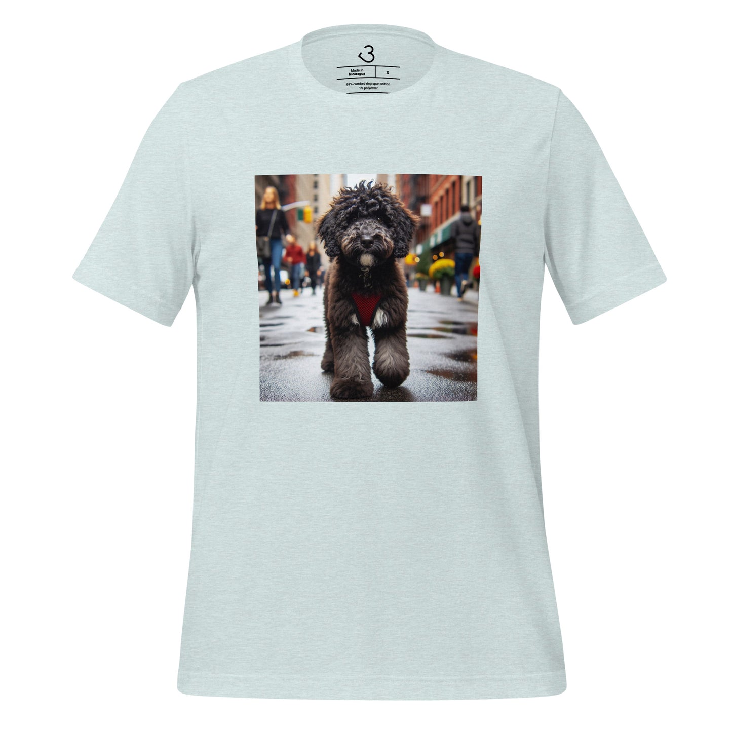 Camiseta water dog walking