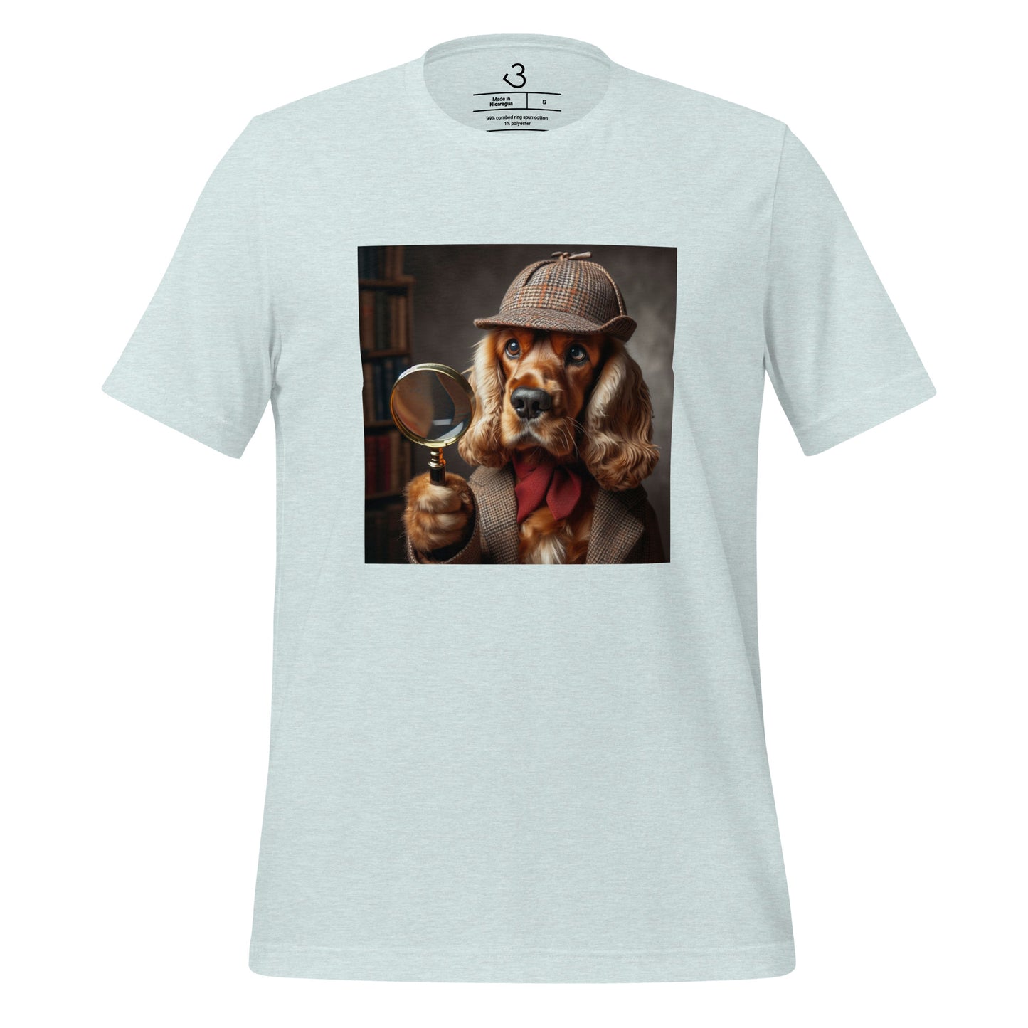 Camiseta  cocker detective