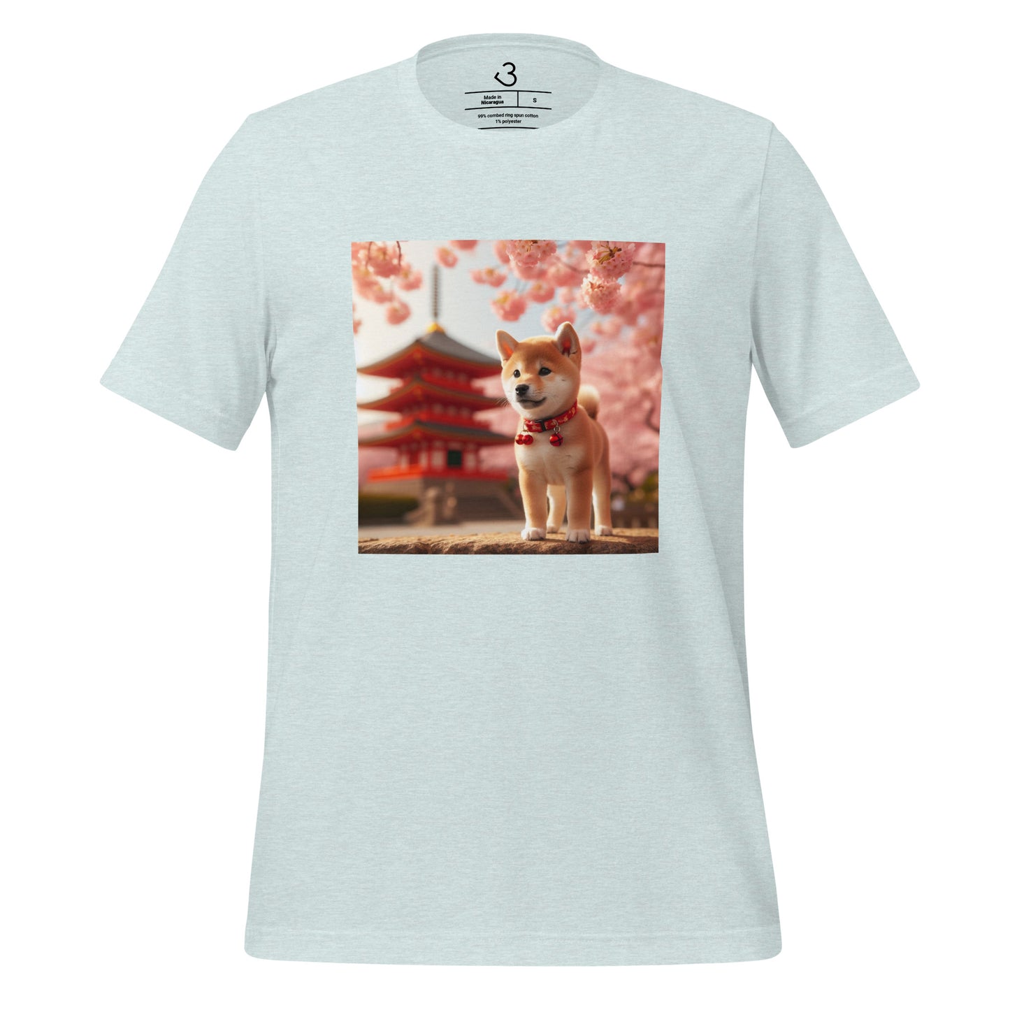 Camiseta shiba inu puppy