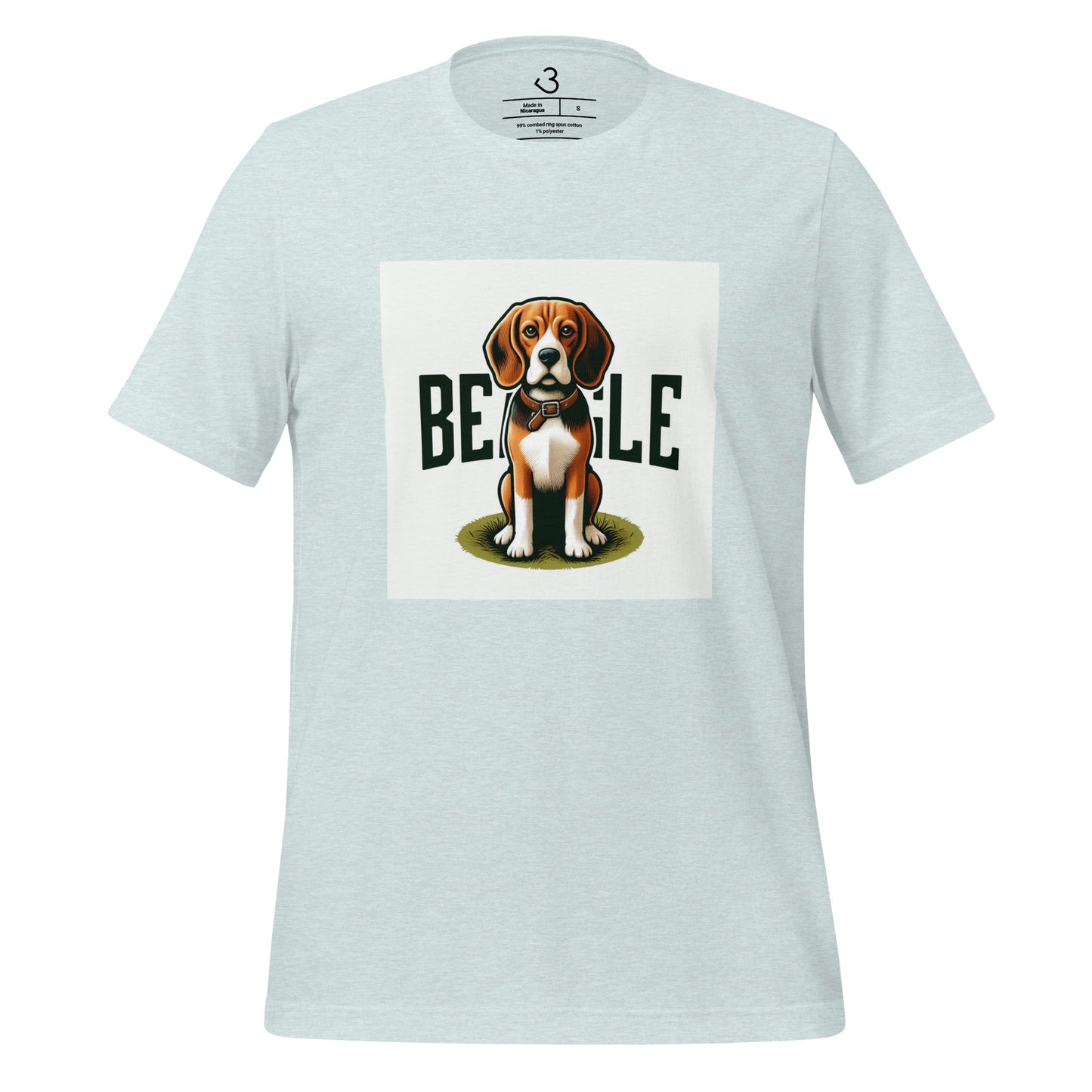 Camiseta beagle letras