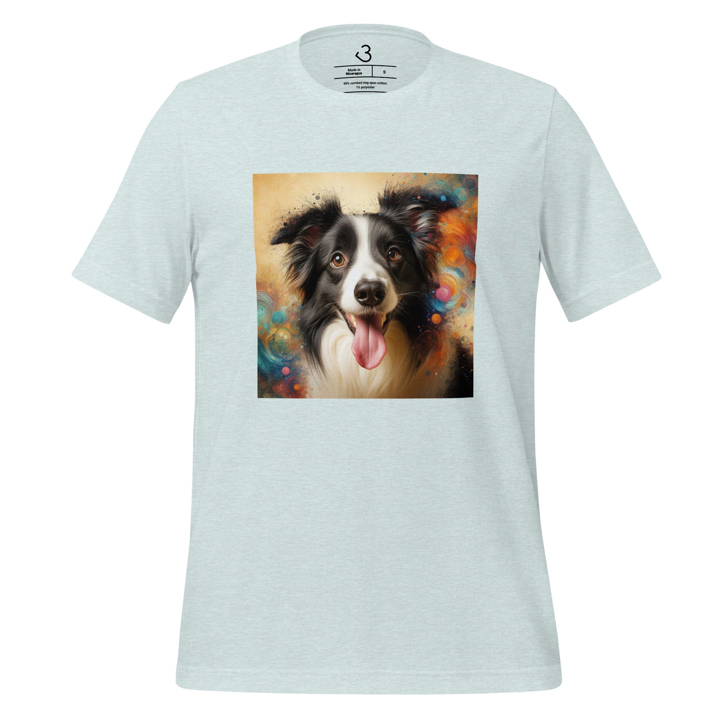 Camiseta collie art