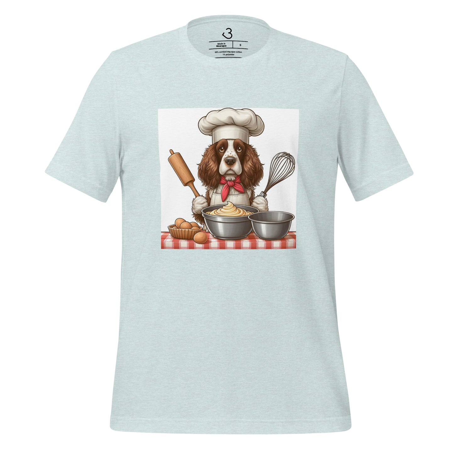 Camiseta cocker cocinero