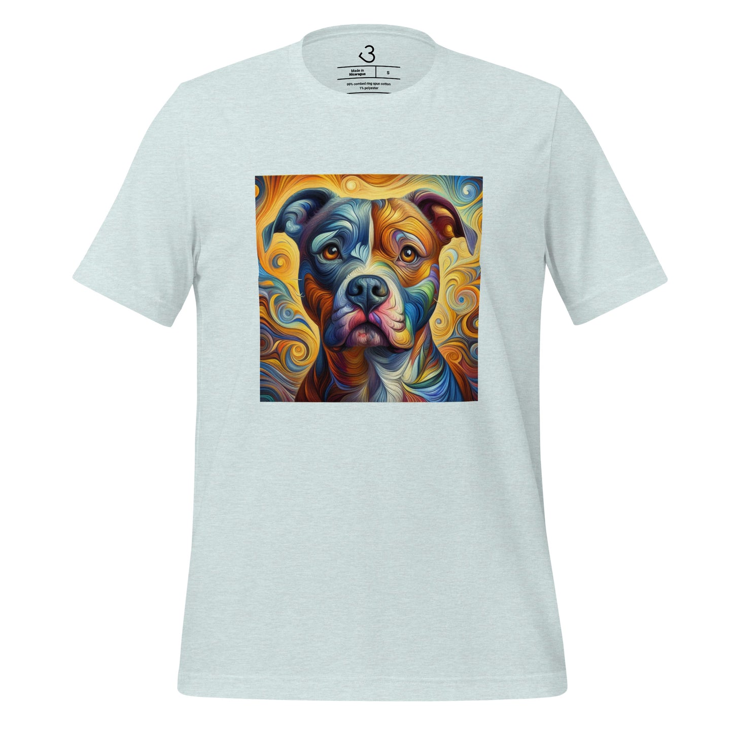 Camiseta pitbull color