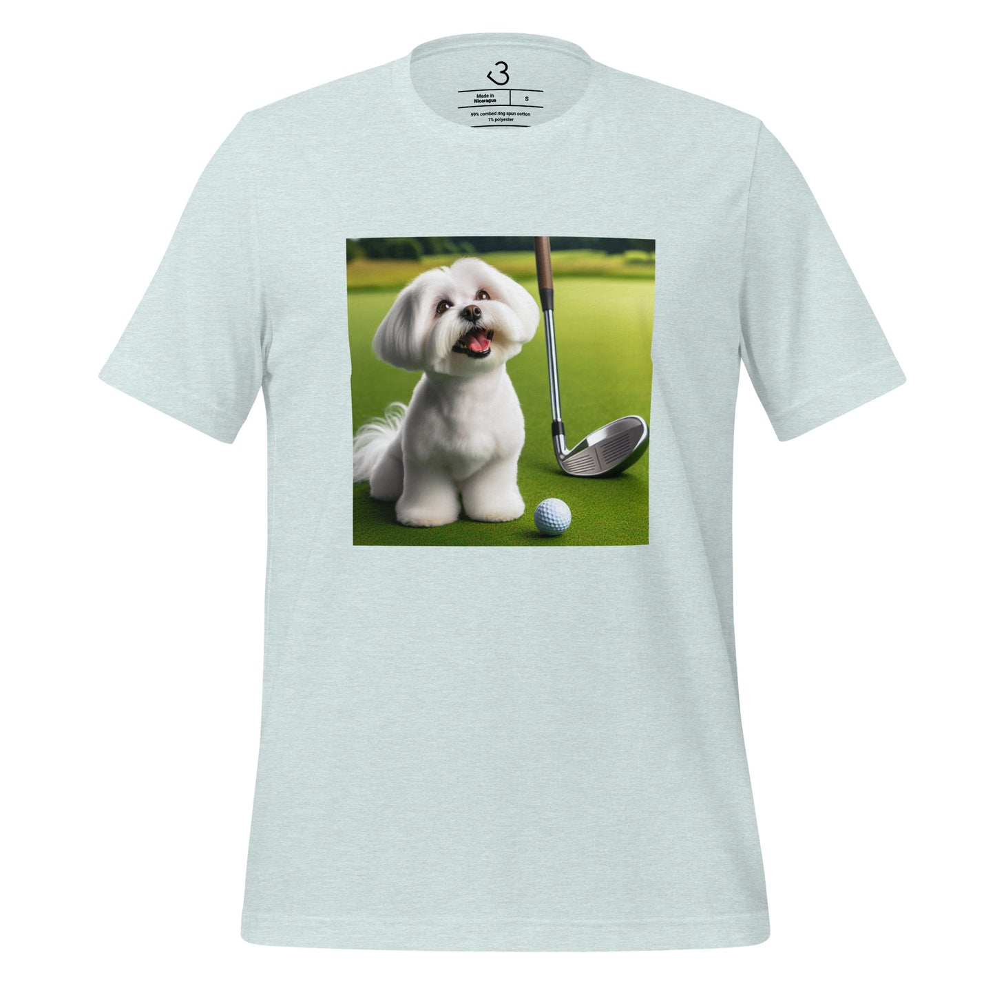 Camiseta bichón maltés golf