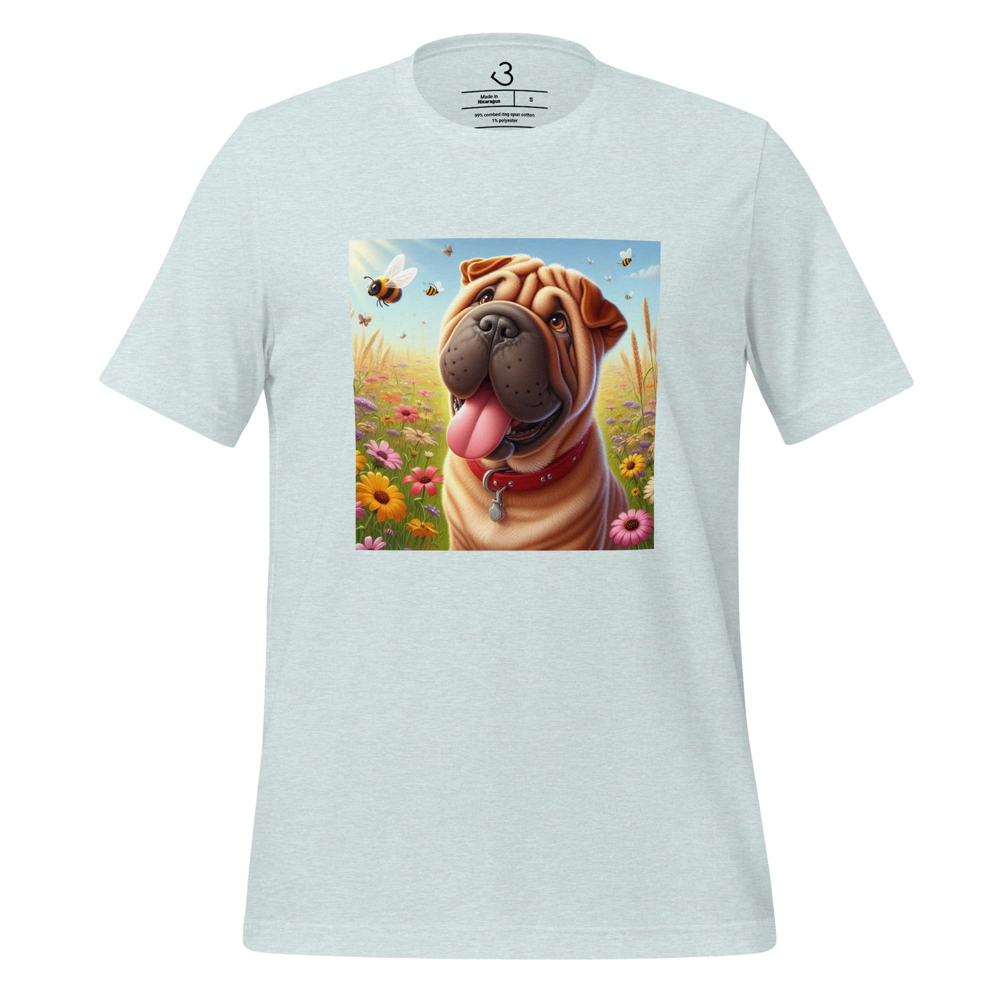 Camiseta shar pei happy