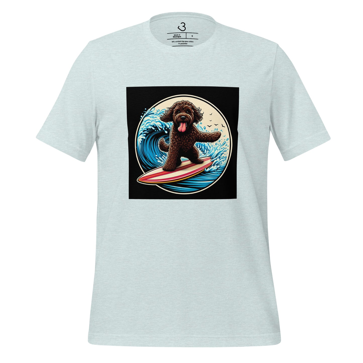 Camiseta water dog Amazing waves