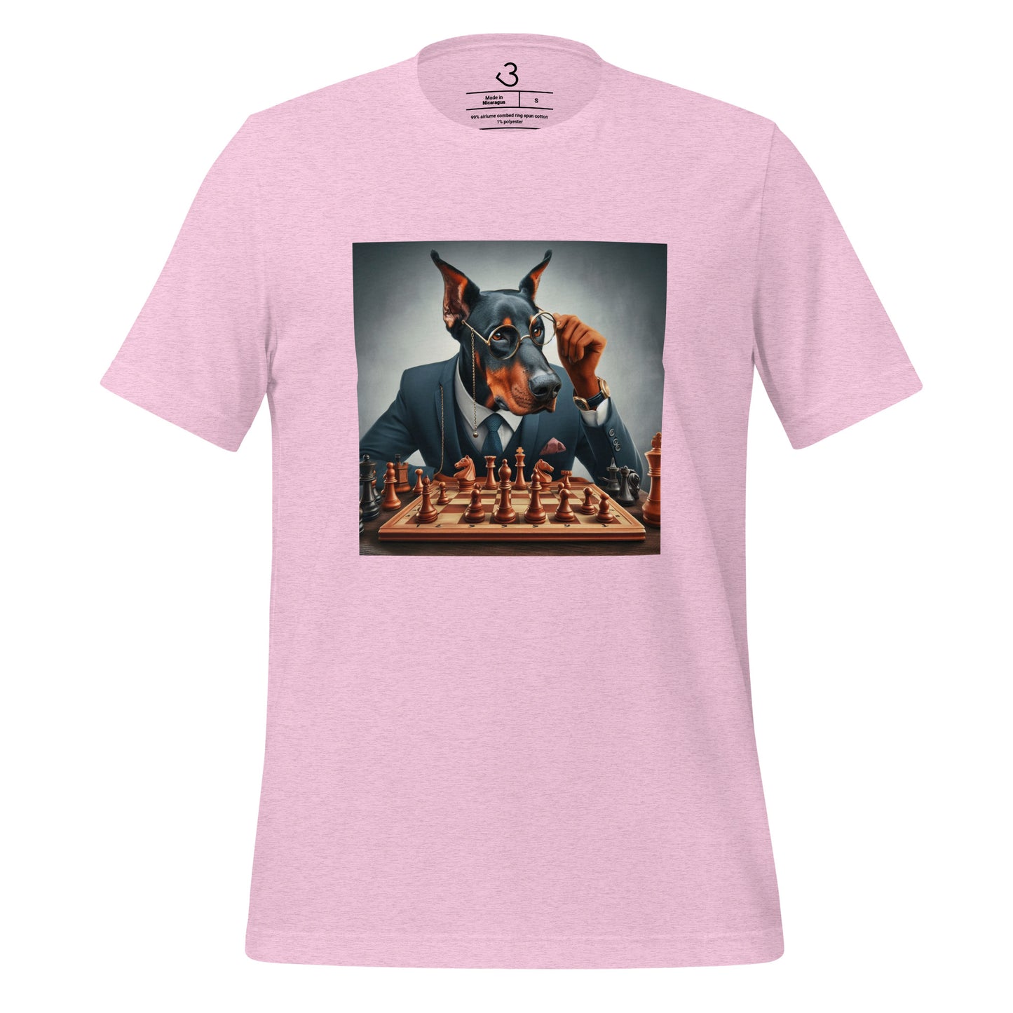 Camiseta Dóberman chess