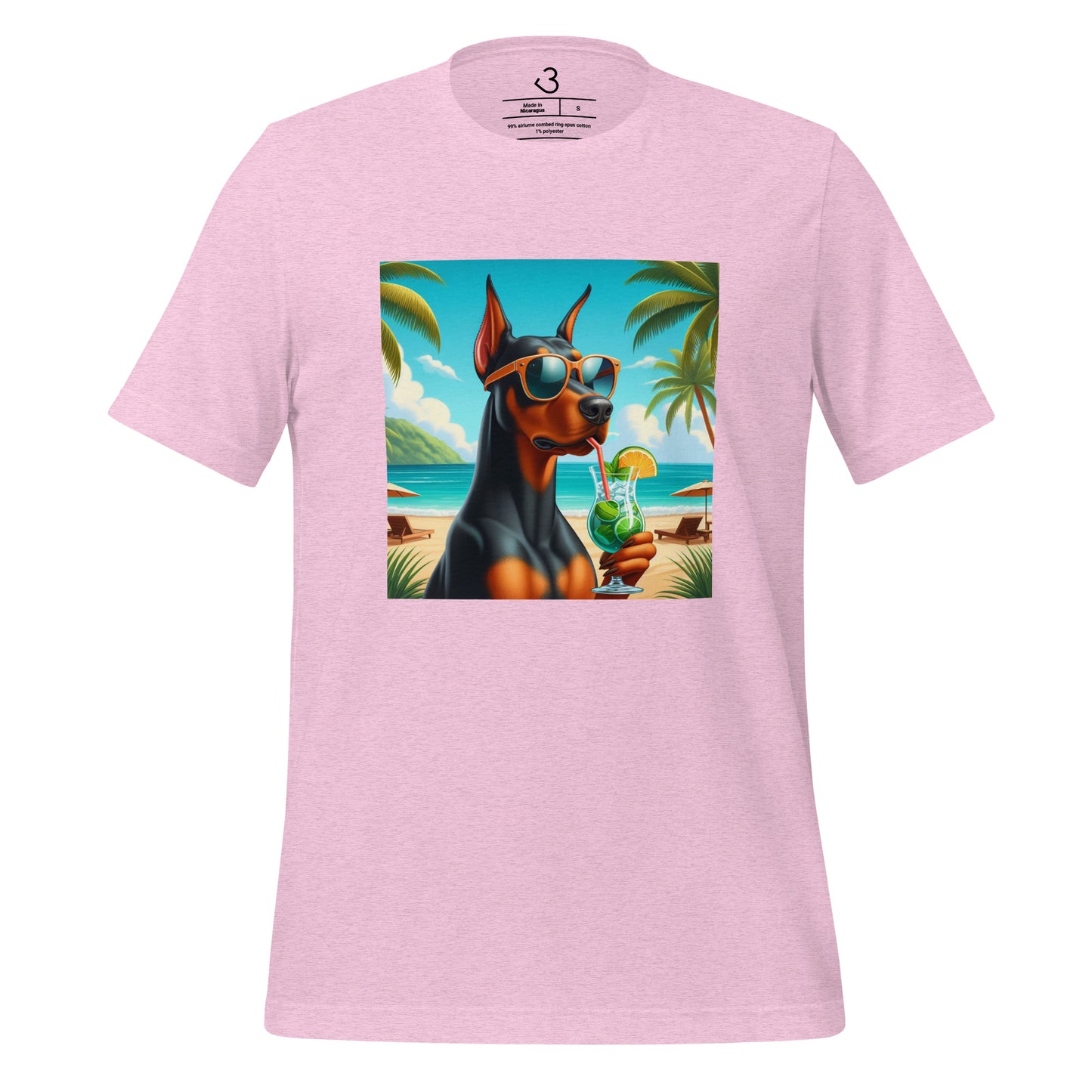 Camiseta Dóberman caribe