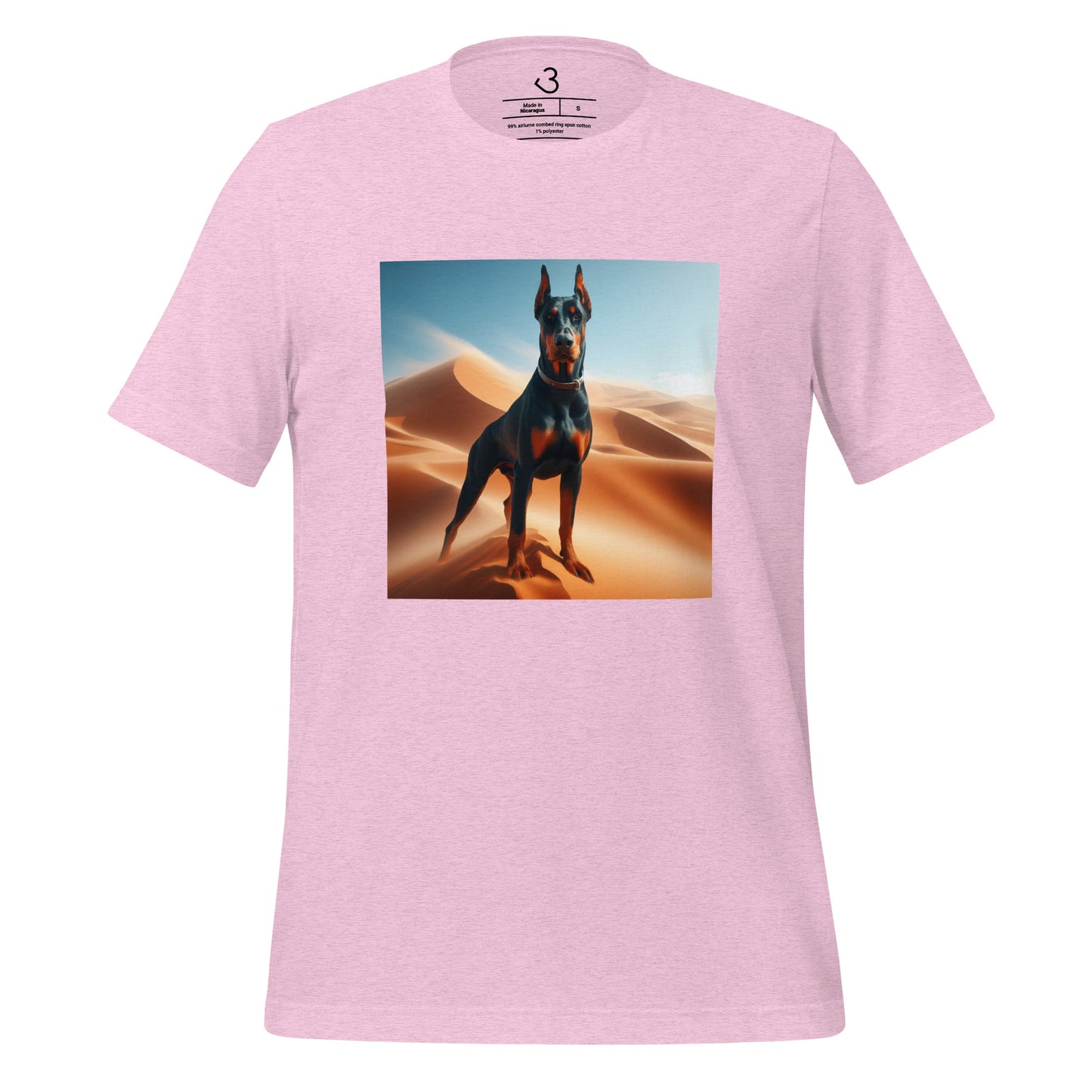 Camiseta Dóberman sand