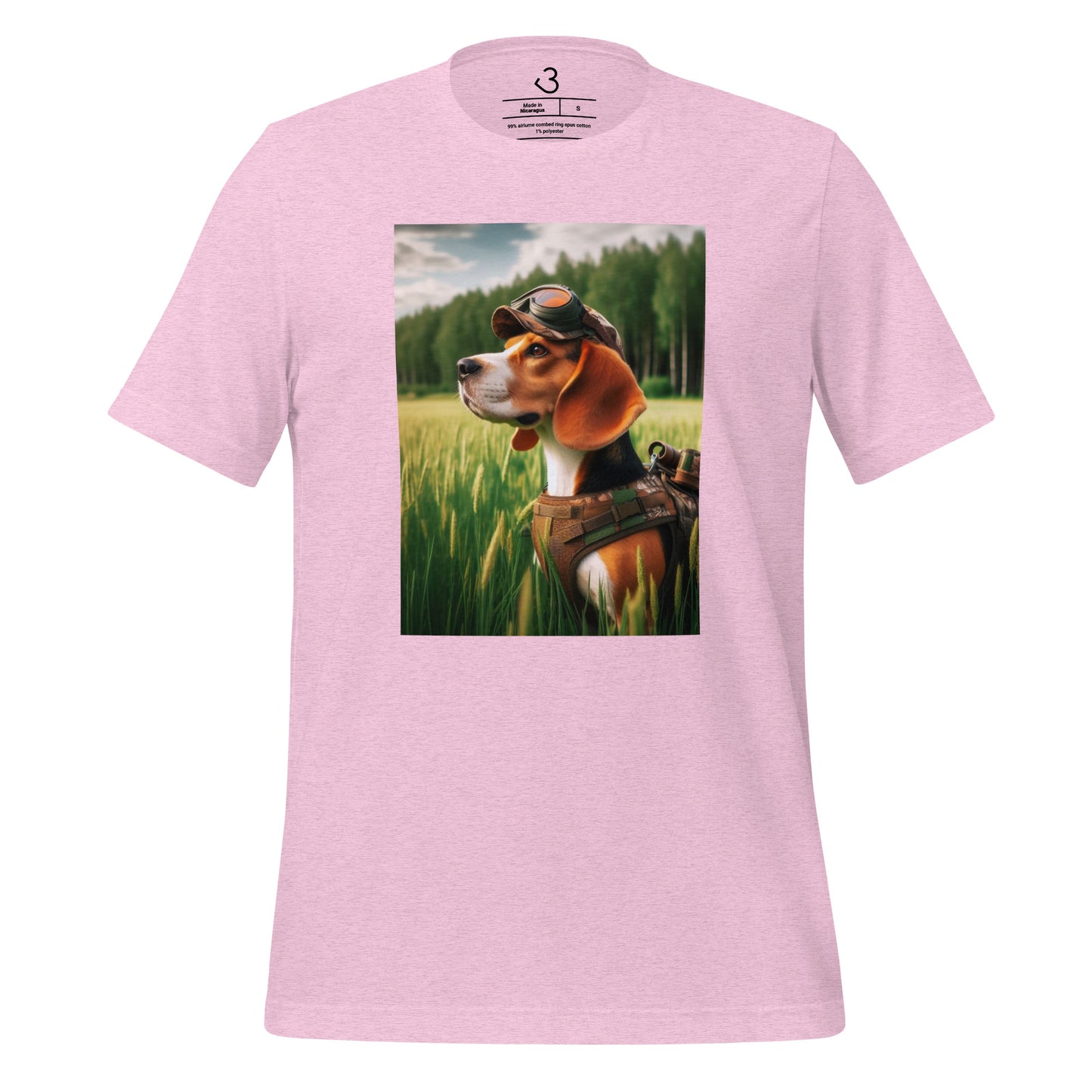 Camiseta beagle cazador