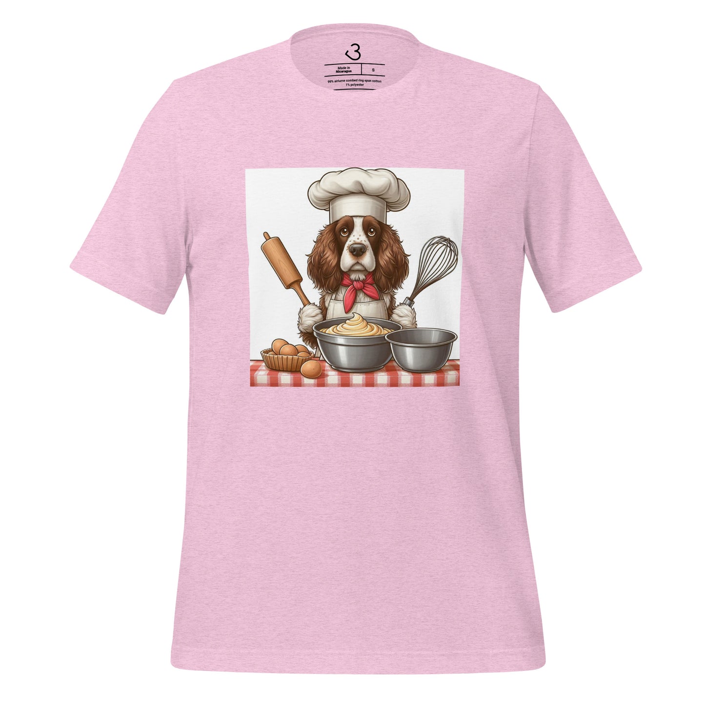 Camiseta cocker cocinero