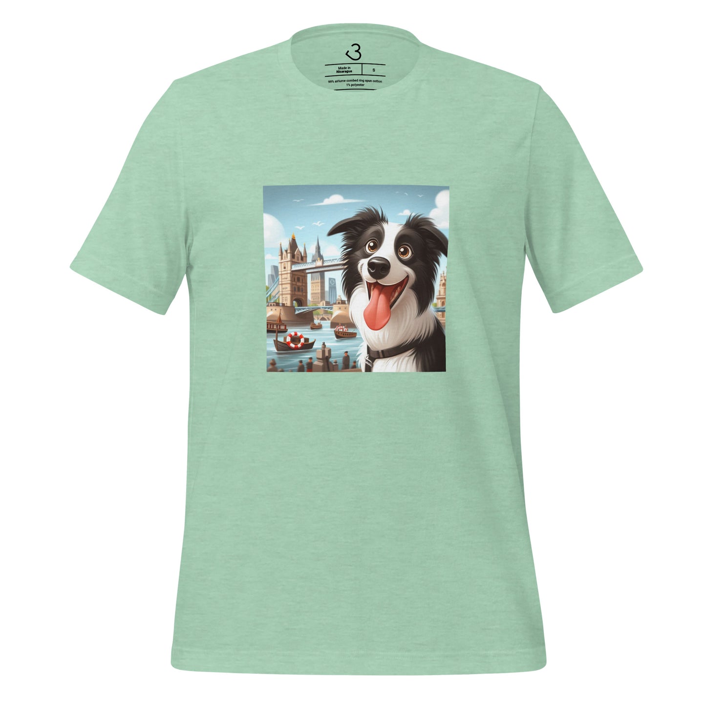 Camiseta collie Londres